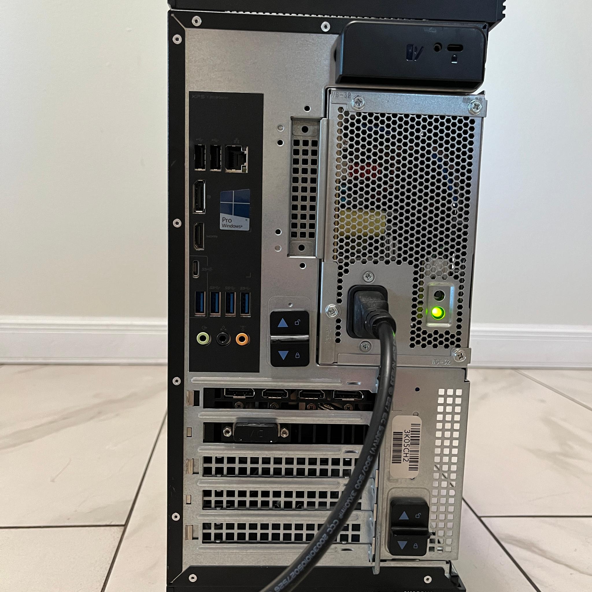 NVIDIA RTX 2070, Intel i7-6700, 16GB RAM, 512GB SSD - Dell Gaming PC w/Wi-Fi, BT