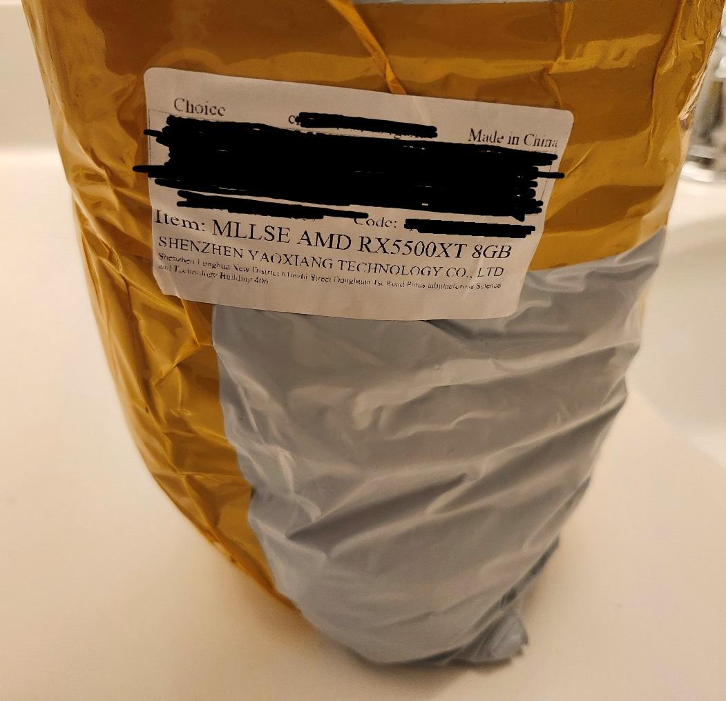 MLLSE RX 5500 XT (8 GB) faster then RX580