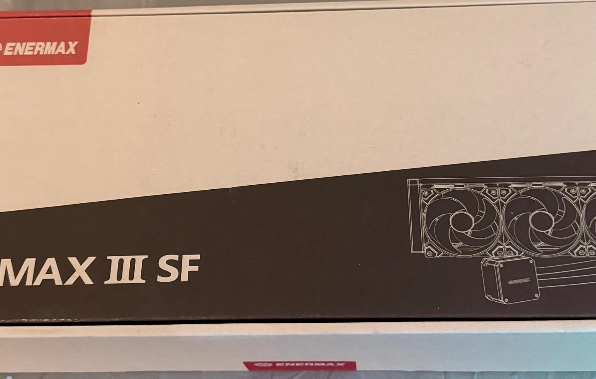 *BRAND NEW IN BOX* UNOPENED- ENERMAX LIQMAX III SF 360 ARGB AIO CPU Liquid Cooler [BLACK]