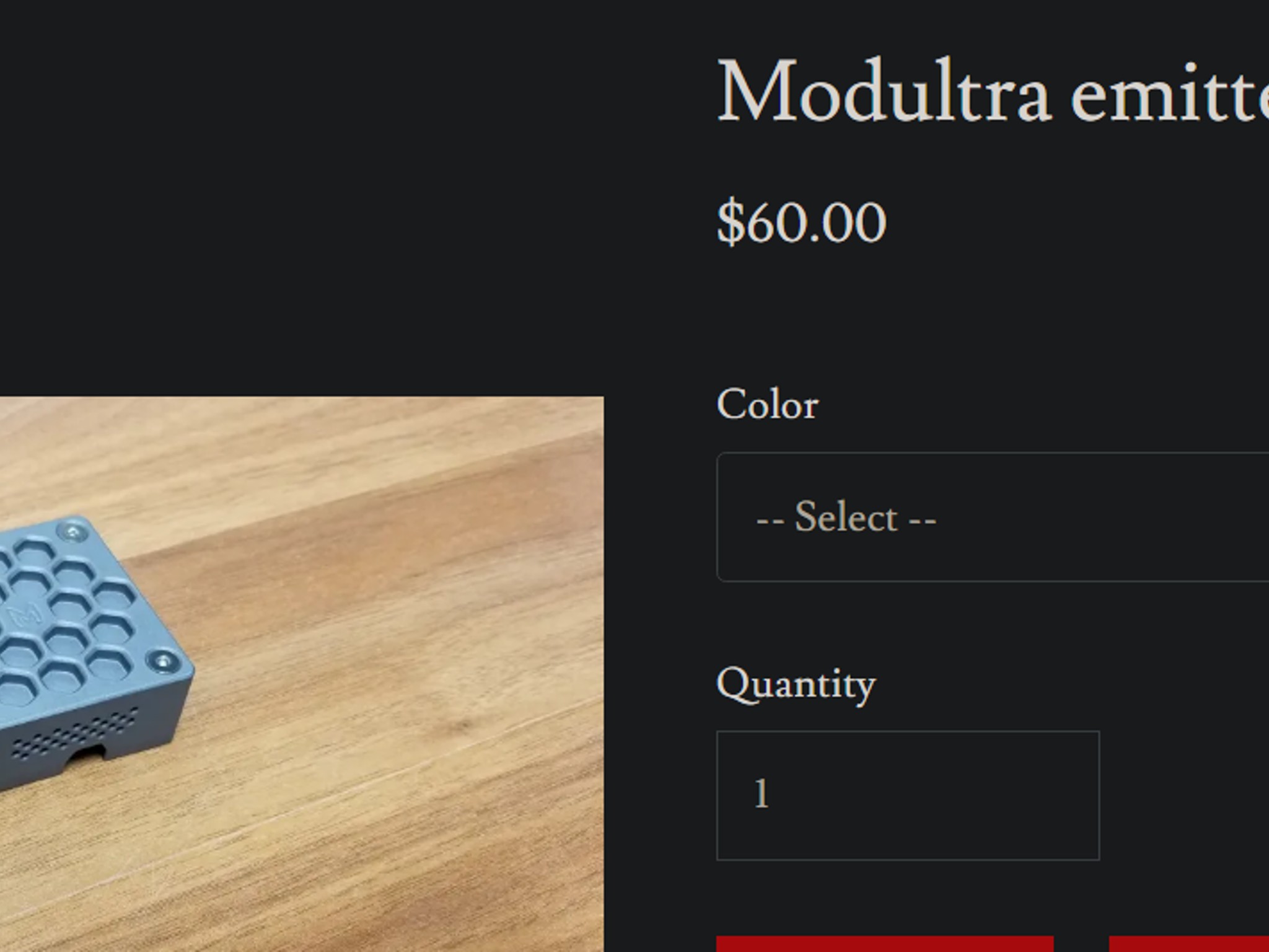Modultra LOBO pump block w/ emitter heatsink and EKWB DDC 4.2 PWM Motor - *FOR AM4-5*