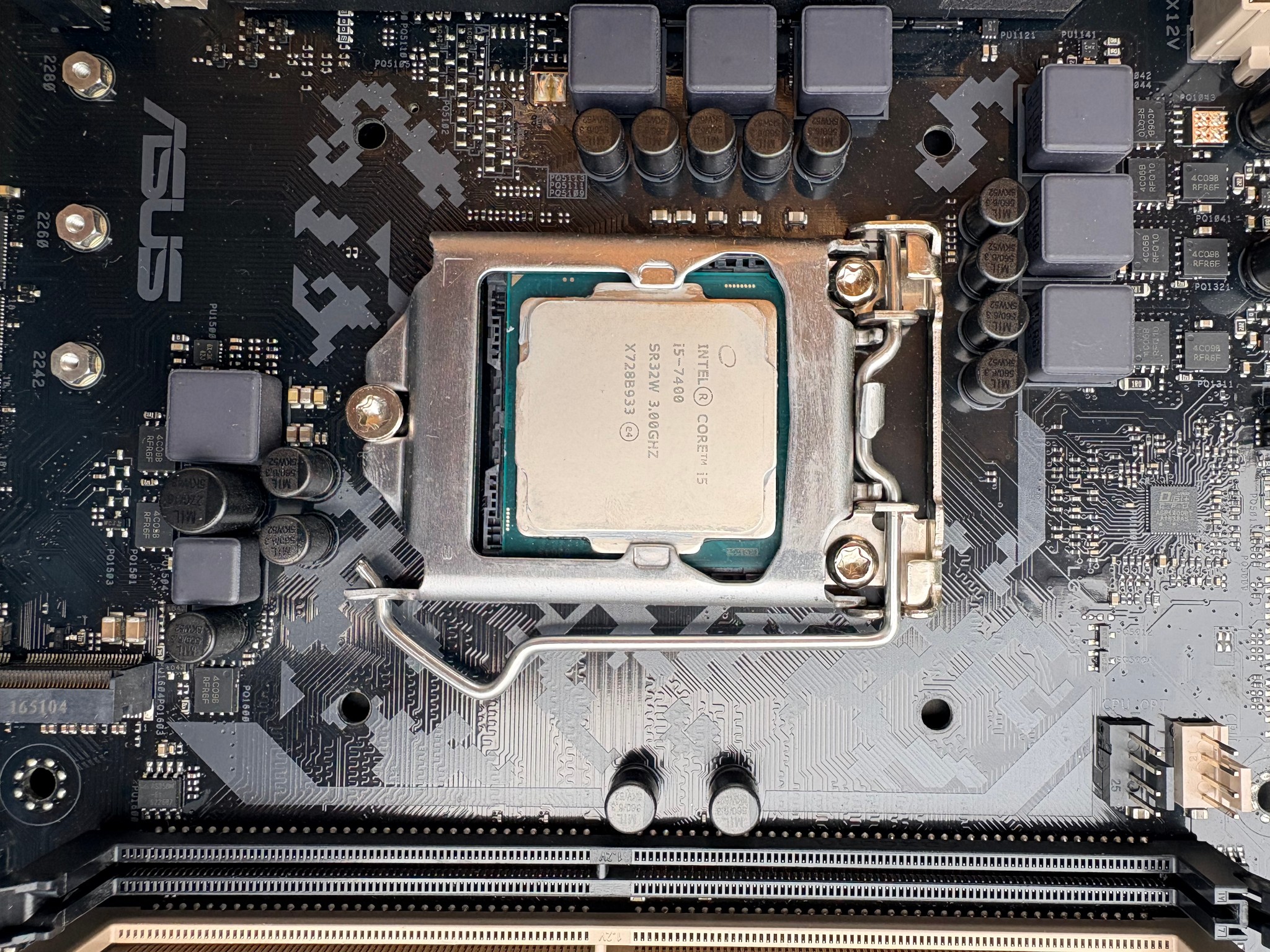 Intel i5-7400 + ASUS TUF Z270 Mark 2 Motherboard Combo – CPU + Board Bundle