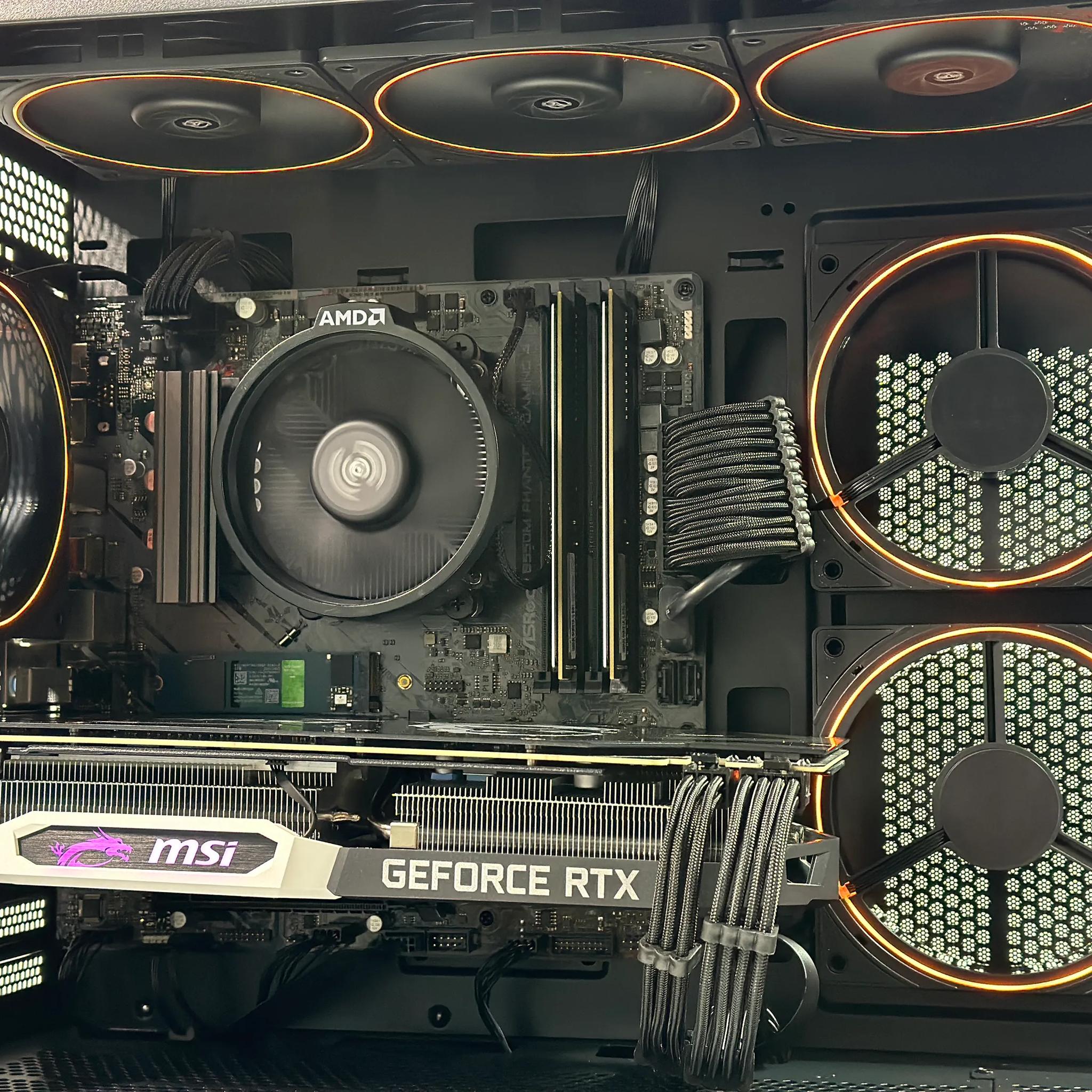 🚀🧑‍🚀Gaming PC-Nvidia RTX 2070 8GB☄️AMD Ryzen 5 3600☄️ 16GB DDR4☄️1TB NVME SSD