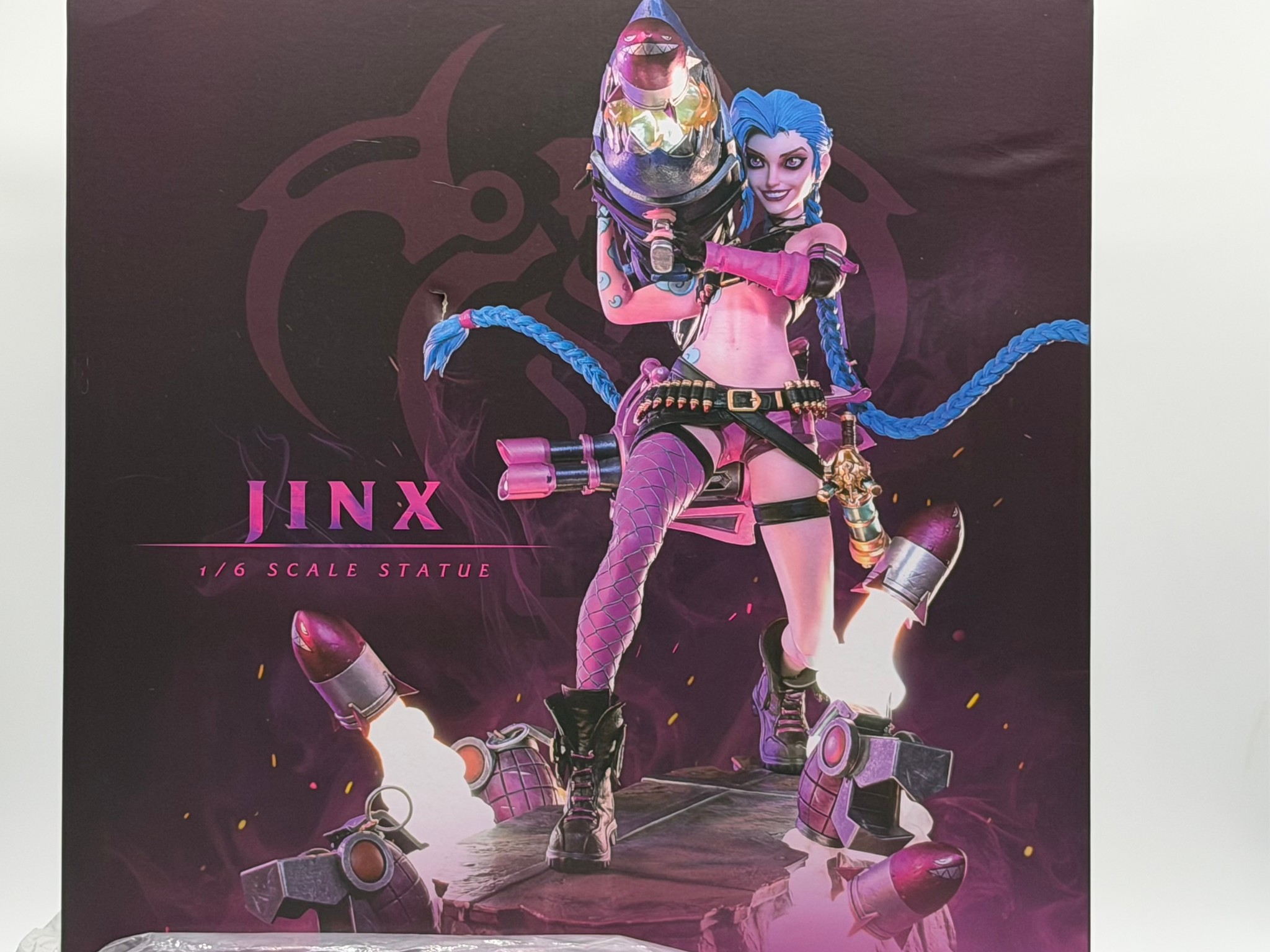 New PureArts League of Legends Jinx 1/6 Scale Statue