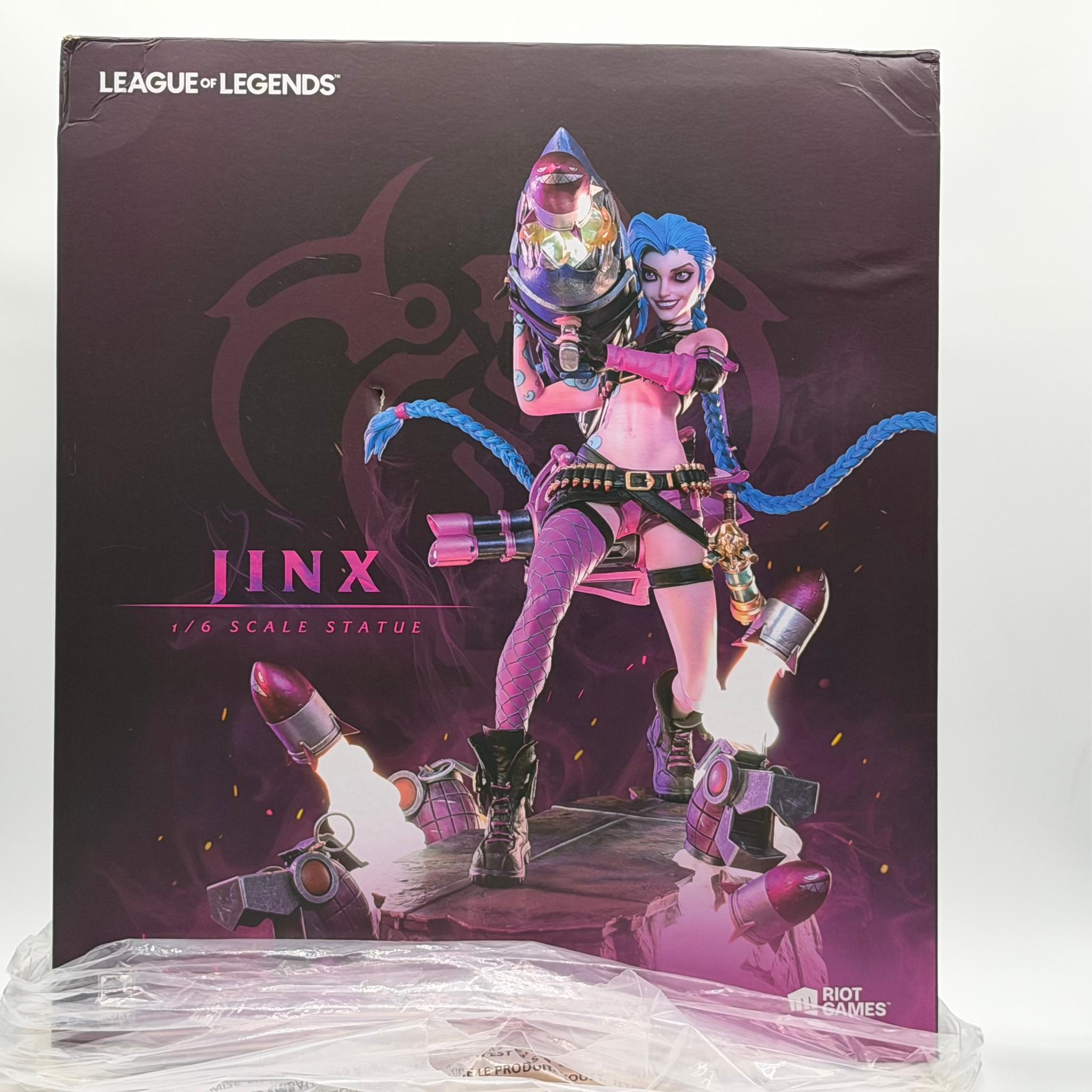 New PureArts League of Legends Jinx 1/6 Scale Statue