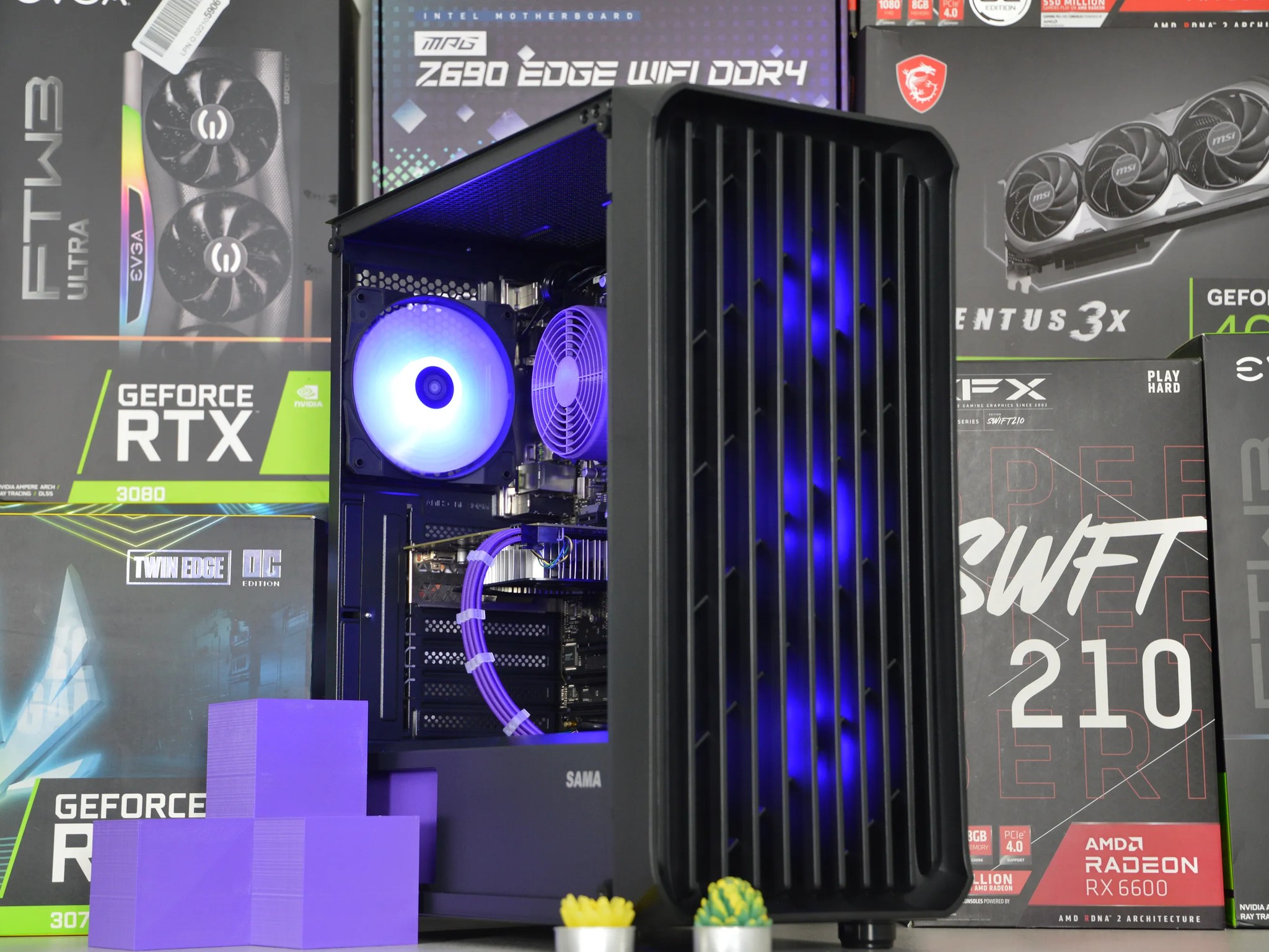 ⚫🟣| GTX 1060 | INTEL i5-8400 | 16GB DDR4 RAM | 1TB NVME SSD | Royal Darkness |