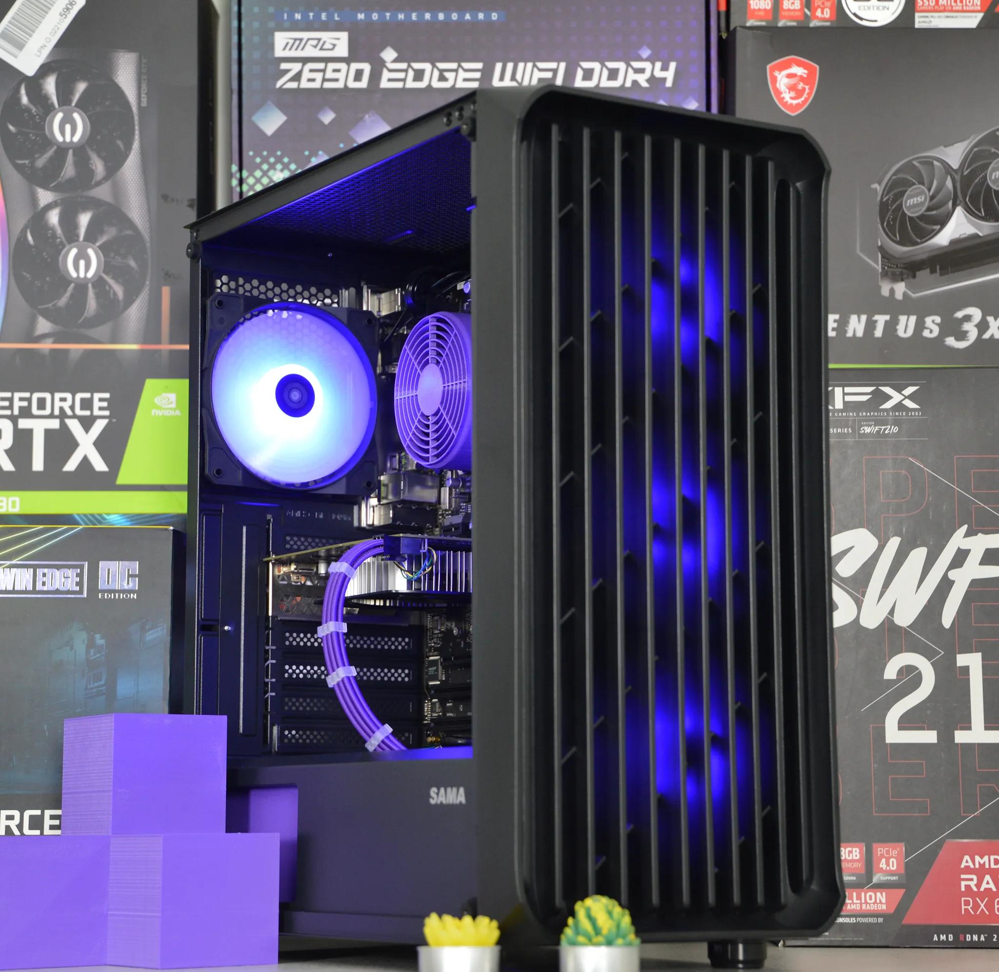 ⚫🟣| GTX 1060 | INTEL i5-8400 | 16GB DDR4 RAM | 1TB NVME SSD | Royal Darkness |