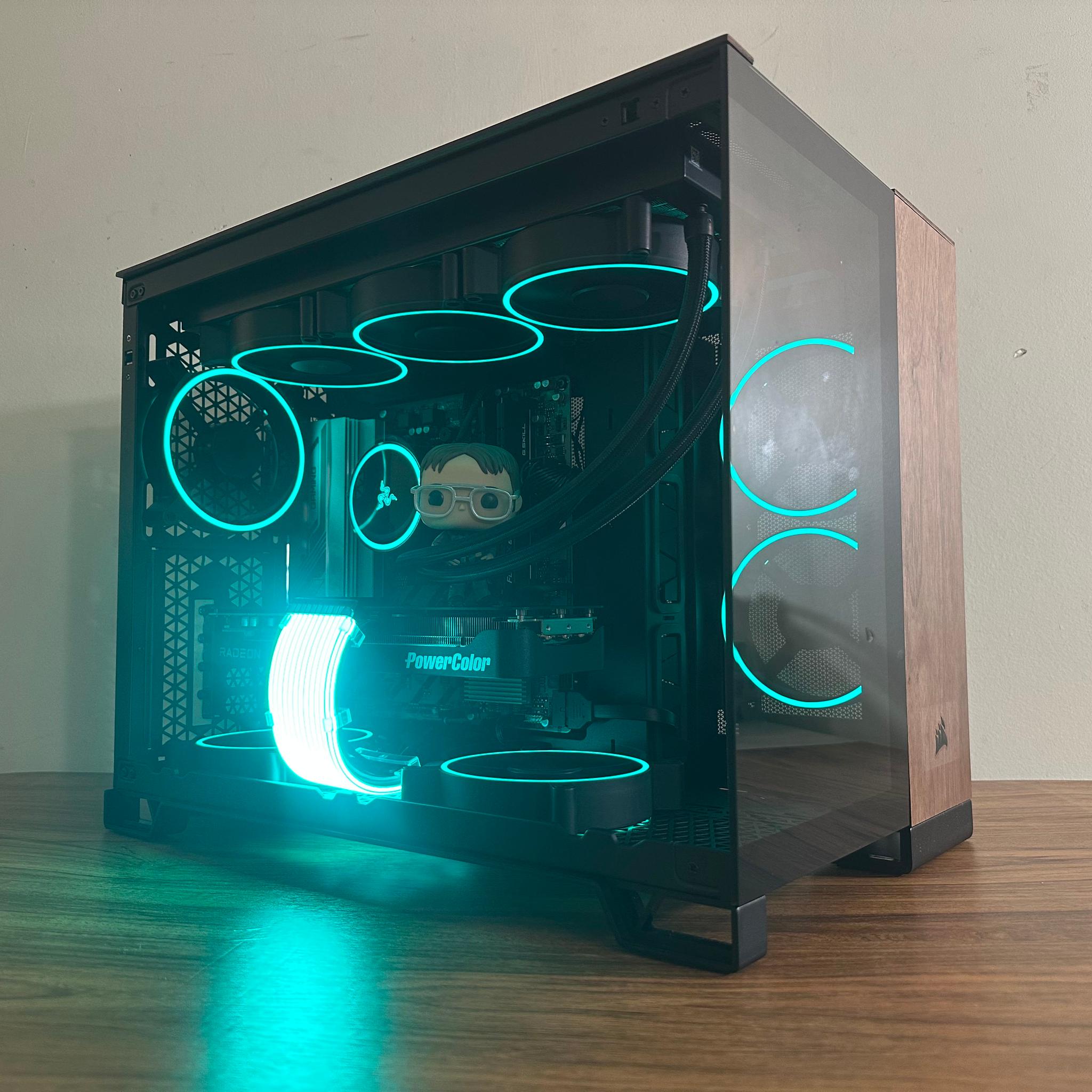 🪵⚡Timber Titan | 9070XT | 32GB DDR5 | Ryzen 9 7900X | 2TB NVMe | Windows 11 Pro |