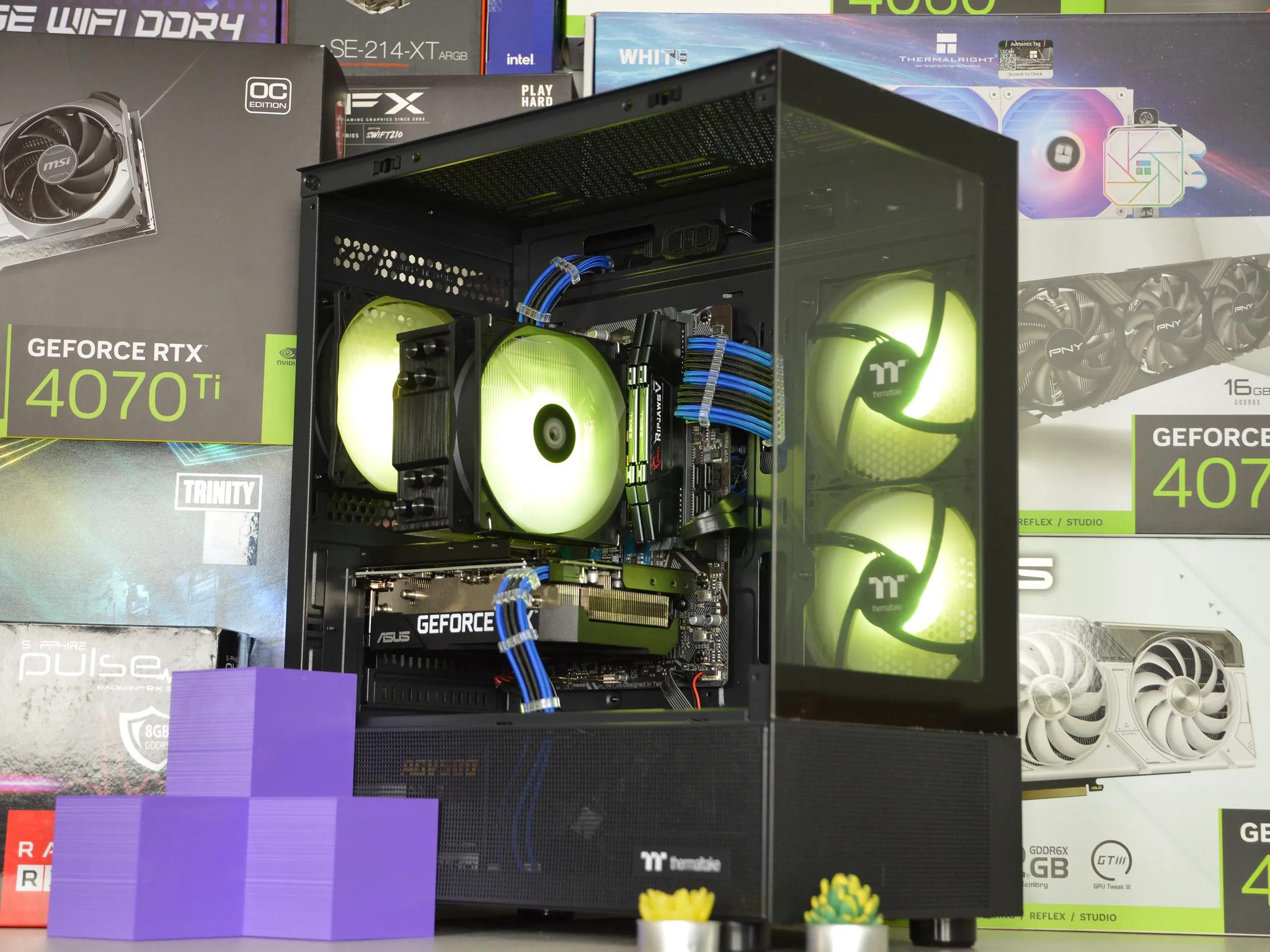 🫐🫐| RTX 3060 12GB | INTEL i5-10400F | 16GB DDR4 RAM | 1TB NVME SSD | Blueberry |