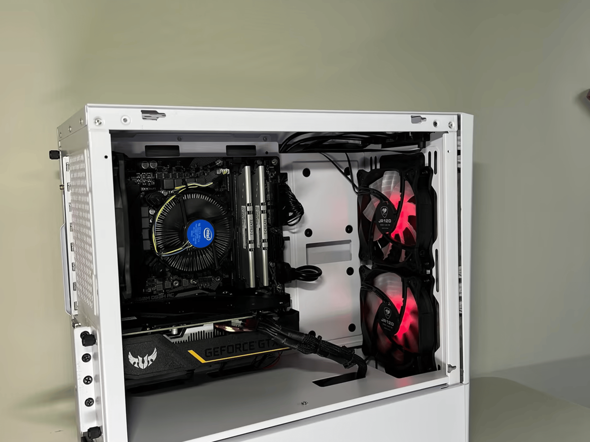 Budget Intel Gaming PC - Intel i3 10100F, GTX 1650, 16GB DDR4 3200MHz, 512GB NVME, WiFi/BT, ARGB