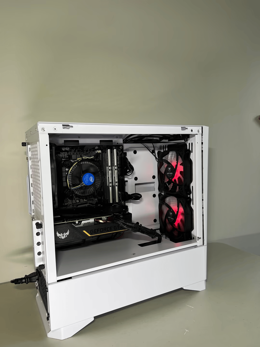 Budget Intel Gaming PC - Intel i3 10100F, GTX 1650, 16GB DDR4 3200MHz, 512GB NVME, WiFi/BT, ARGB