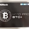 ASRock H110 Pro BTC+ 13-GPU Mining Motherboard + Celeron CPU – FOR PARTS / NOT WORKING