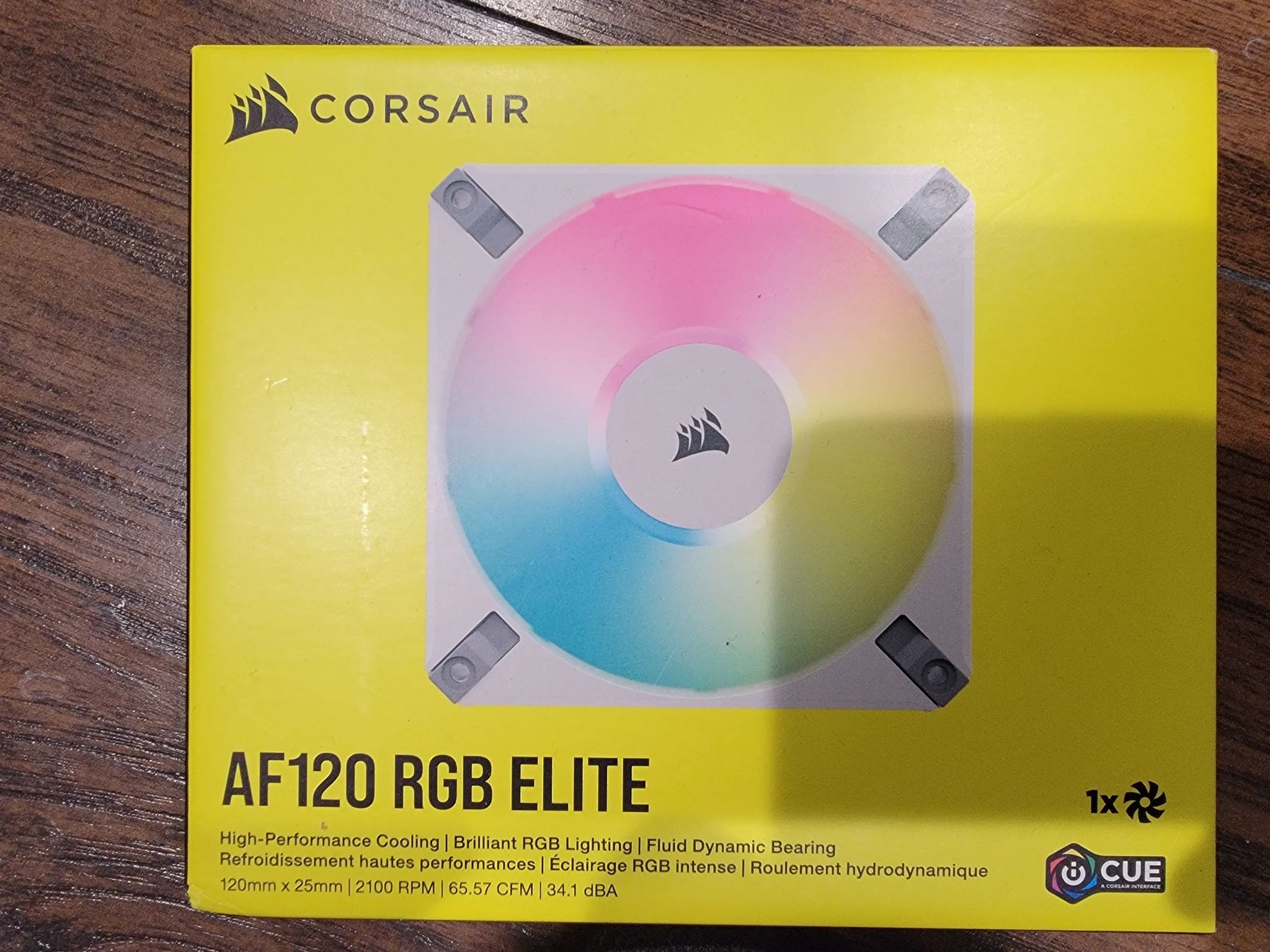 Corsair AF120 RGB Elite fans(3 each)