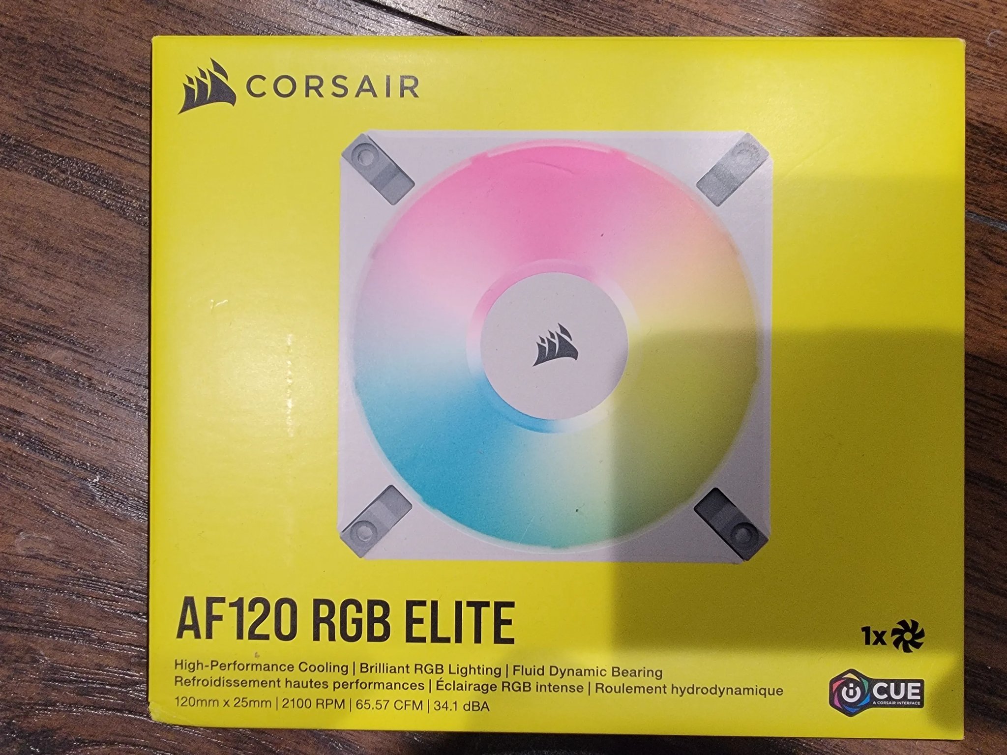 Corsair AF120 RGB Elite fans(3 each)