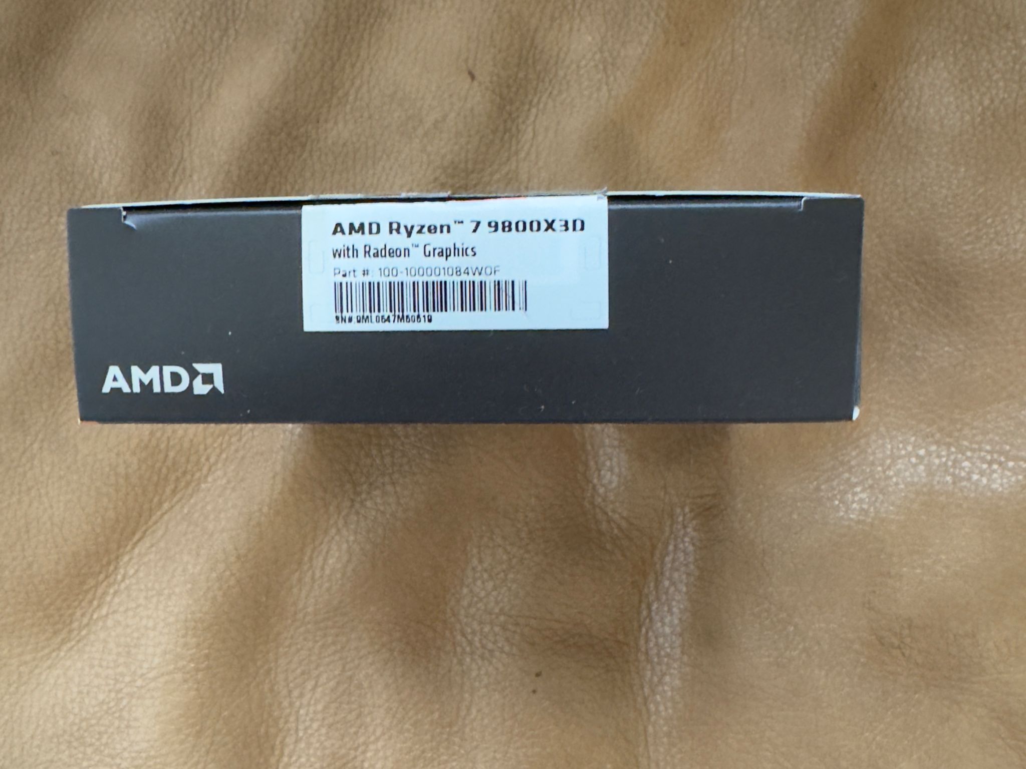AMD Ryzen 7 9800X3D - Ryzen 7 9000 Series Zen 5 8-Core 5.2 GHz
