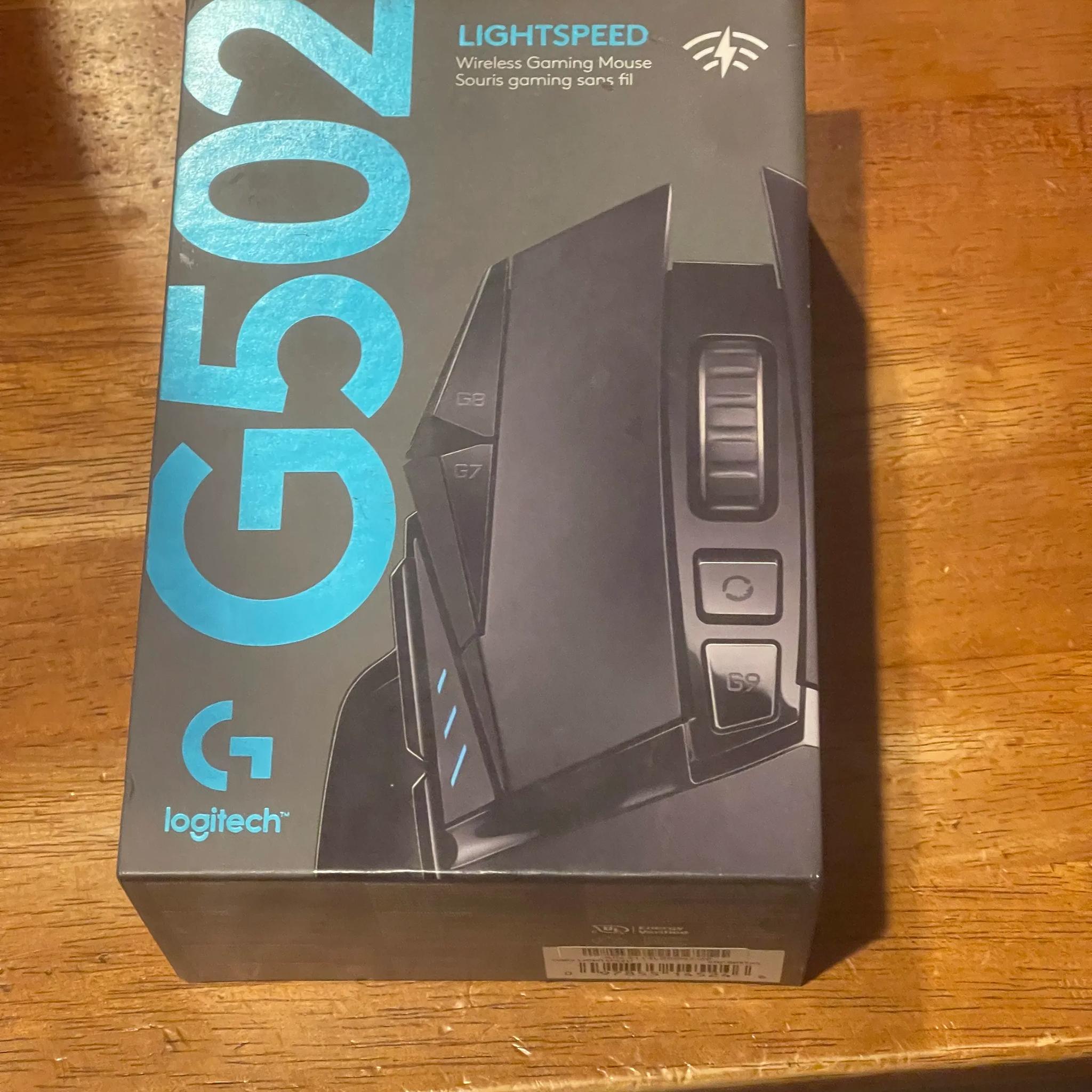 Logitech g502 lightspeed wireless optical mouse