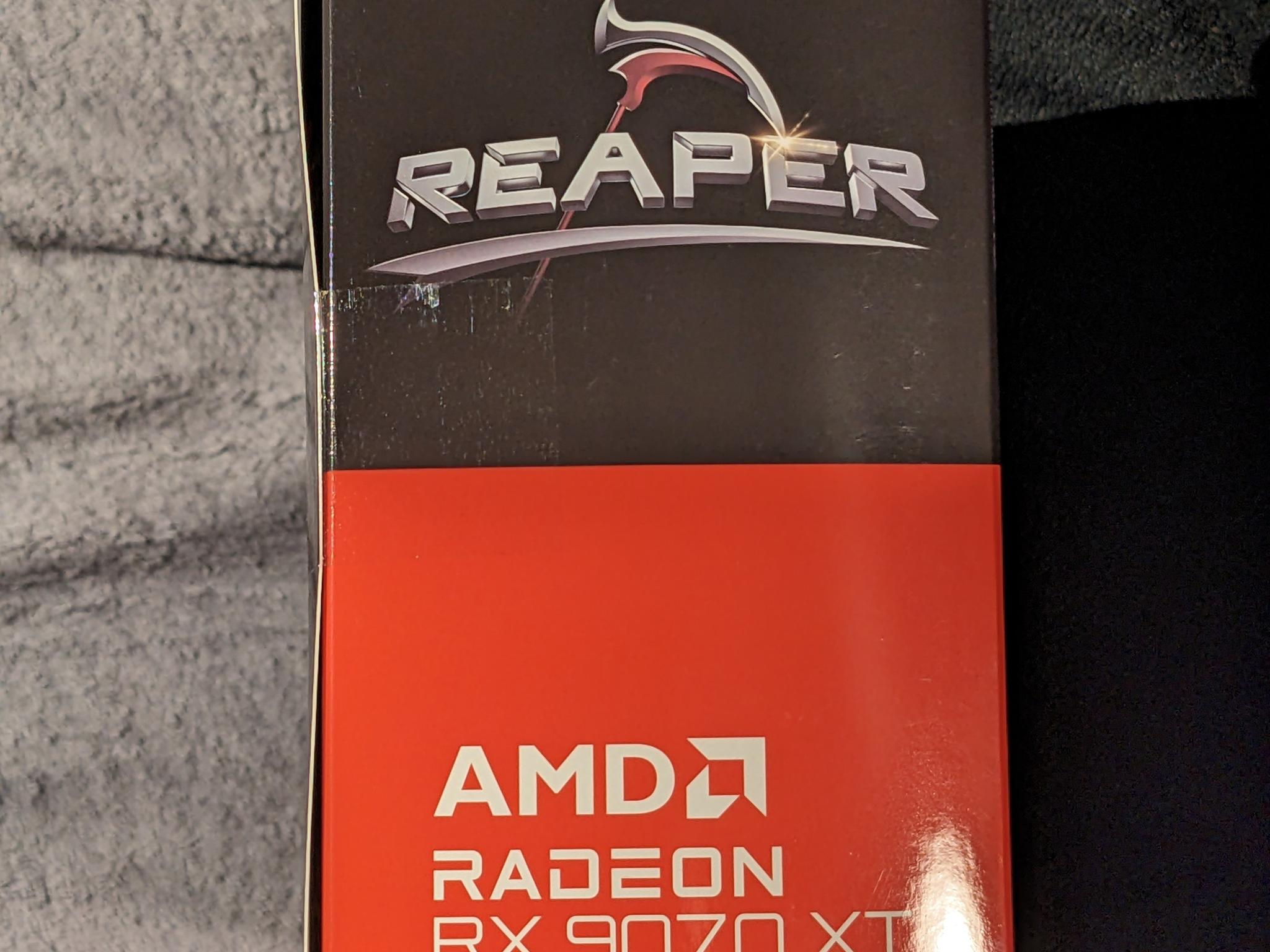 NEW SEALED PowerColor Reaper AMD Radeon RX 9070 XT 16GB GDDR6 Graphics Card