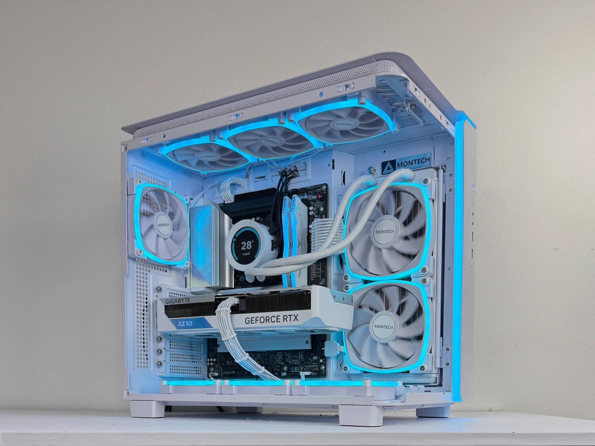 🌨 Blizzard 🌨  | 4k Streaming PC | Ryzen 7 7800X3D | Gigabyte RTX 4070 Ti | 32GB DDR5 6000MHz