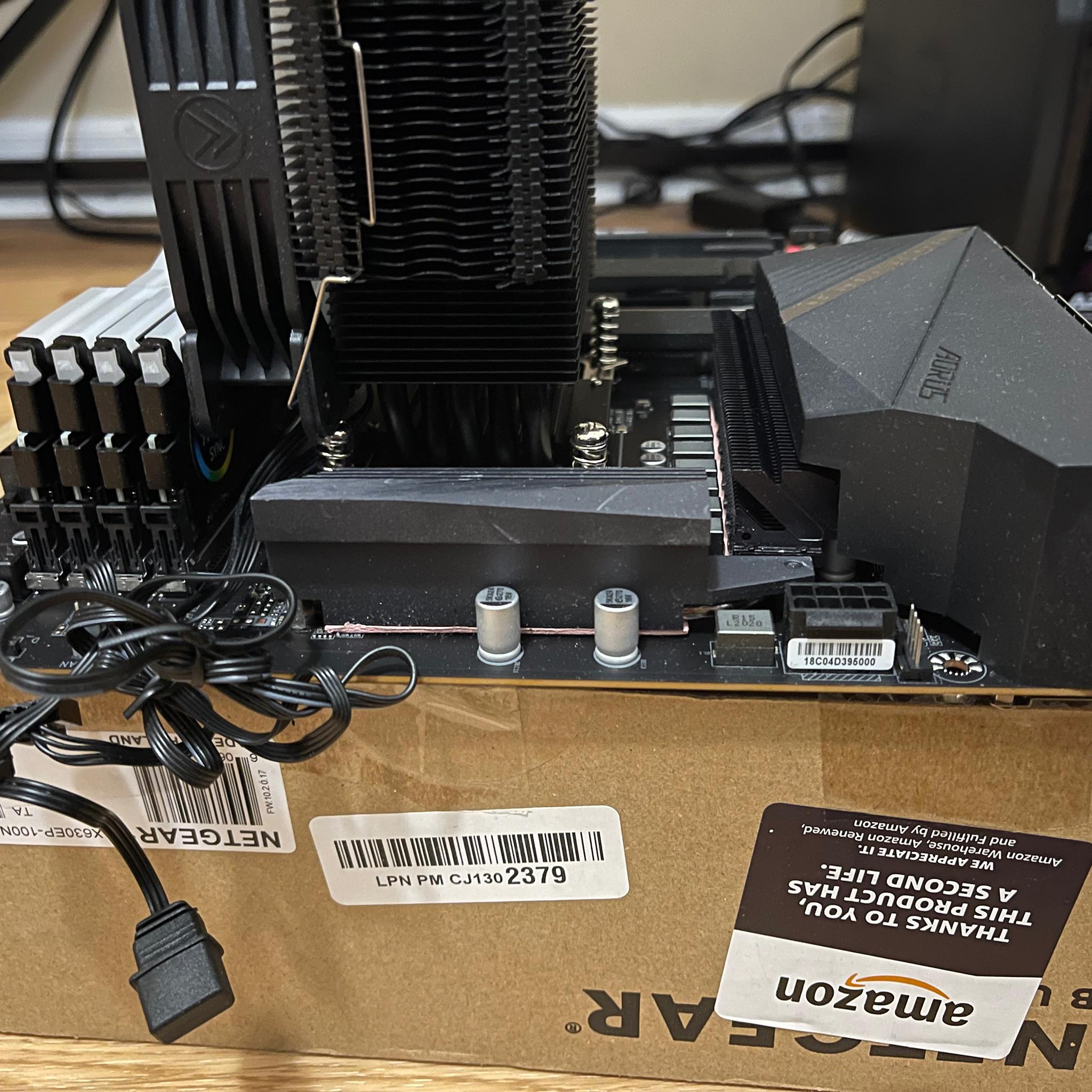 GIGABYTE B550 AORUS PRO AC With Ryzen 1700x, 32GB Ram