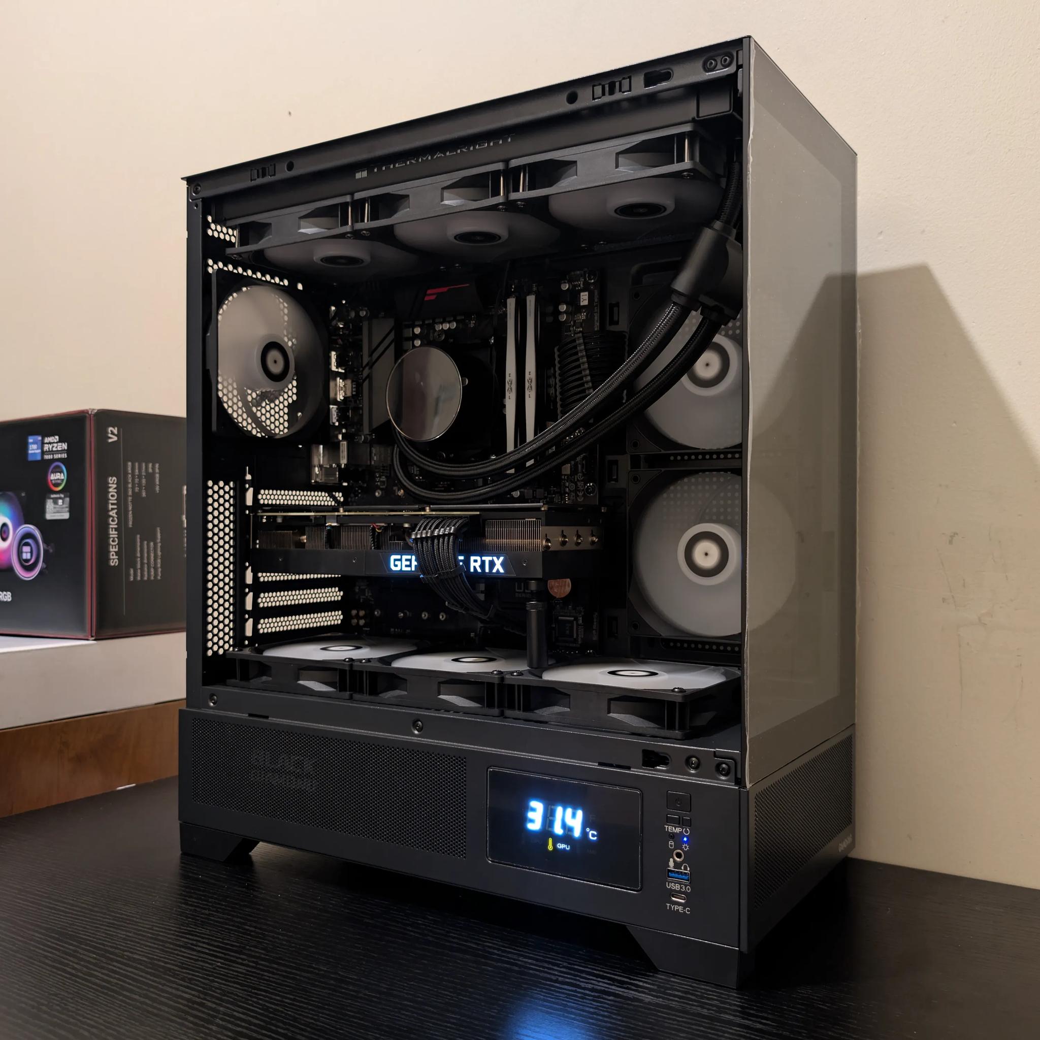 🐦‍⬛ 1440p Gaming Beast | RTX 3080 | Ryzen 7 5800X | 1TB SSD | 32GB RAM | WiFi & Bluetooth 🐦‍⬛