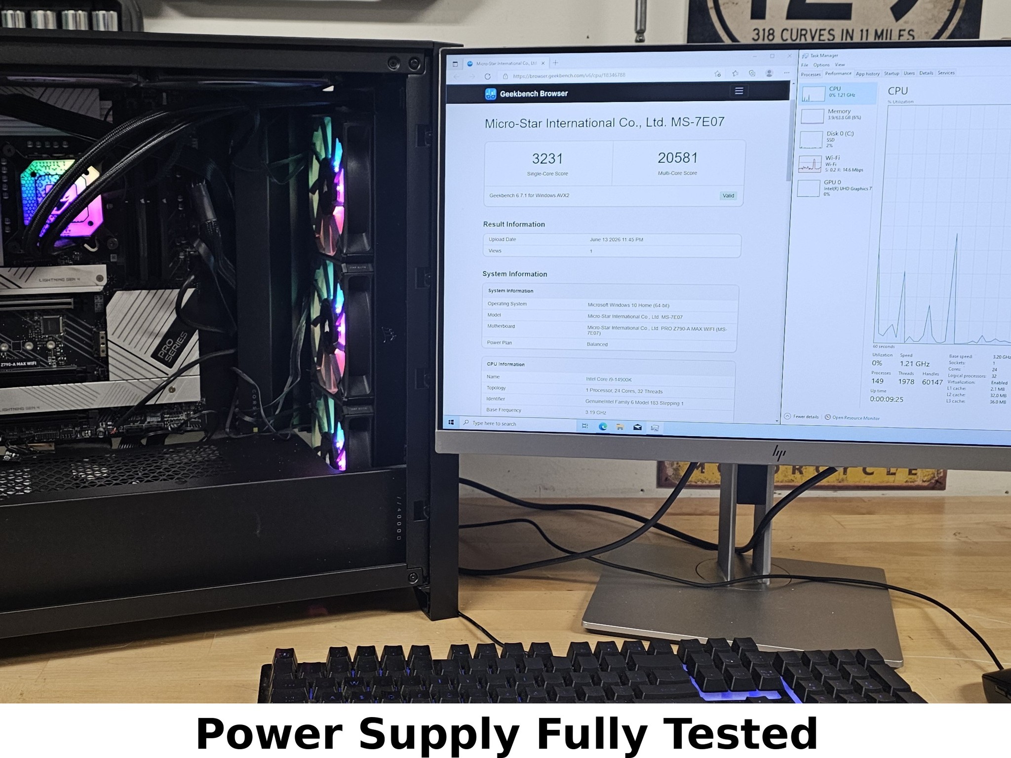 850 Watt PSU Corsair RM850e Power Supply