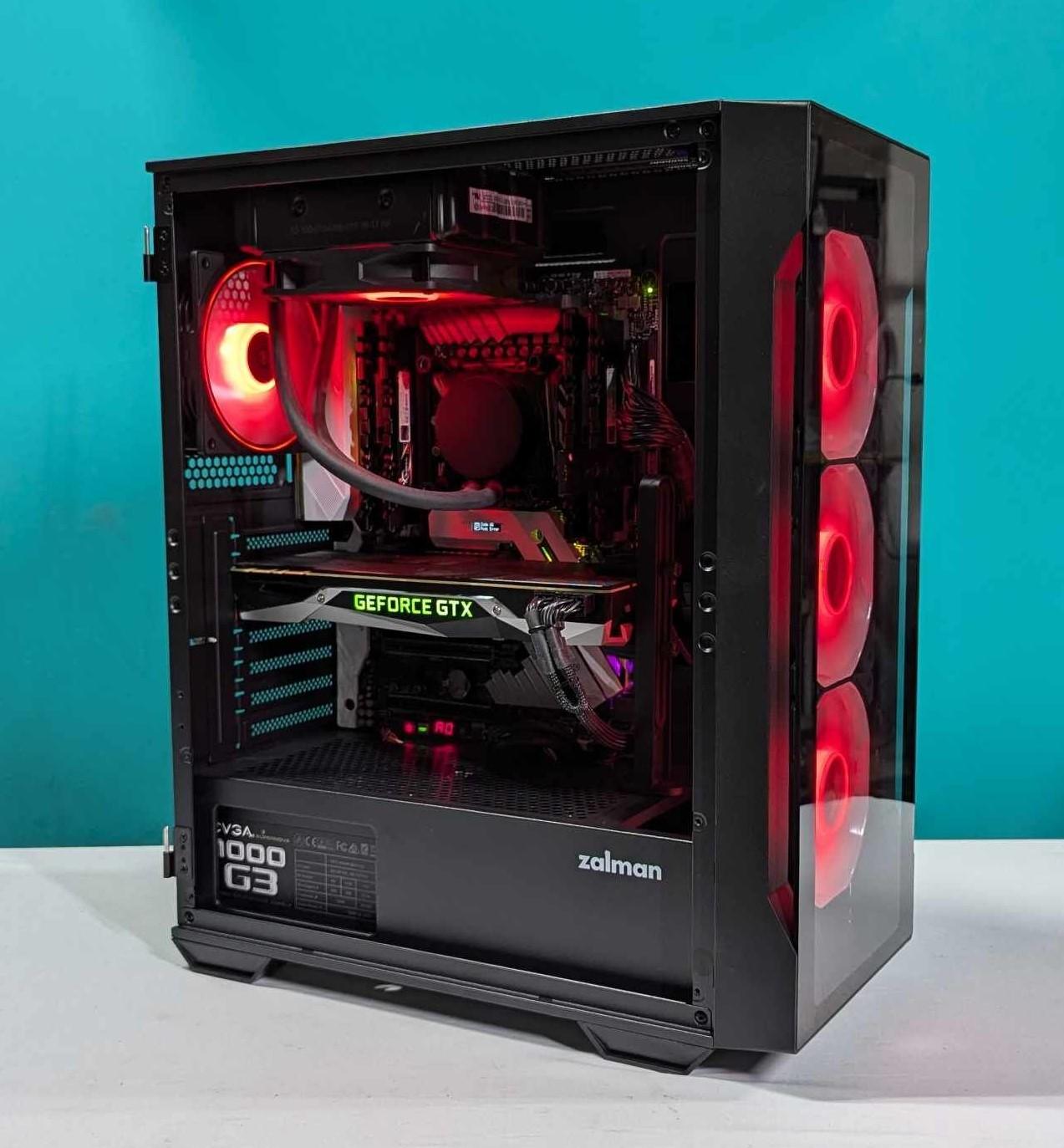 UCW Ready to Play "Greenie" X299 Build (i7-7800X + GTX 1080ti 11GB + 32gb RAM) Free Ship!