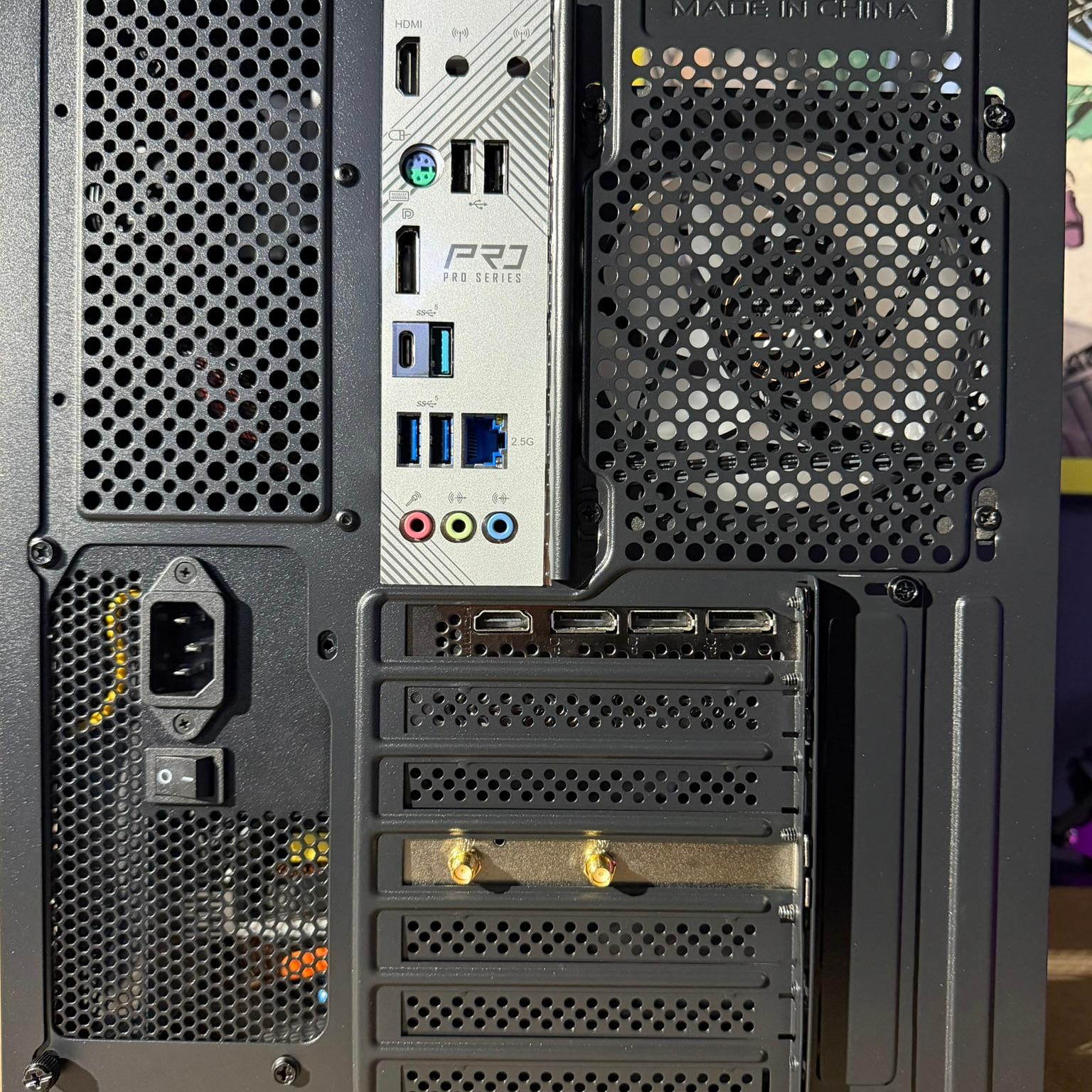 1440p Gaming Beast | RTX 4070  | Intel i7 13700K | 32GB DDR5 | 2TB NVMe SSD | Wifi