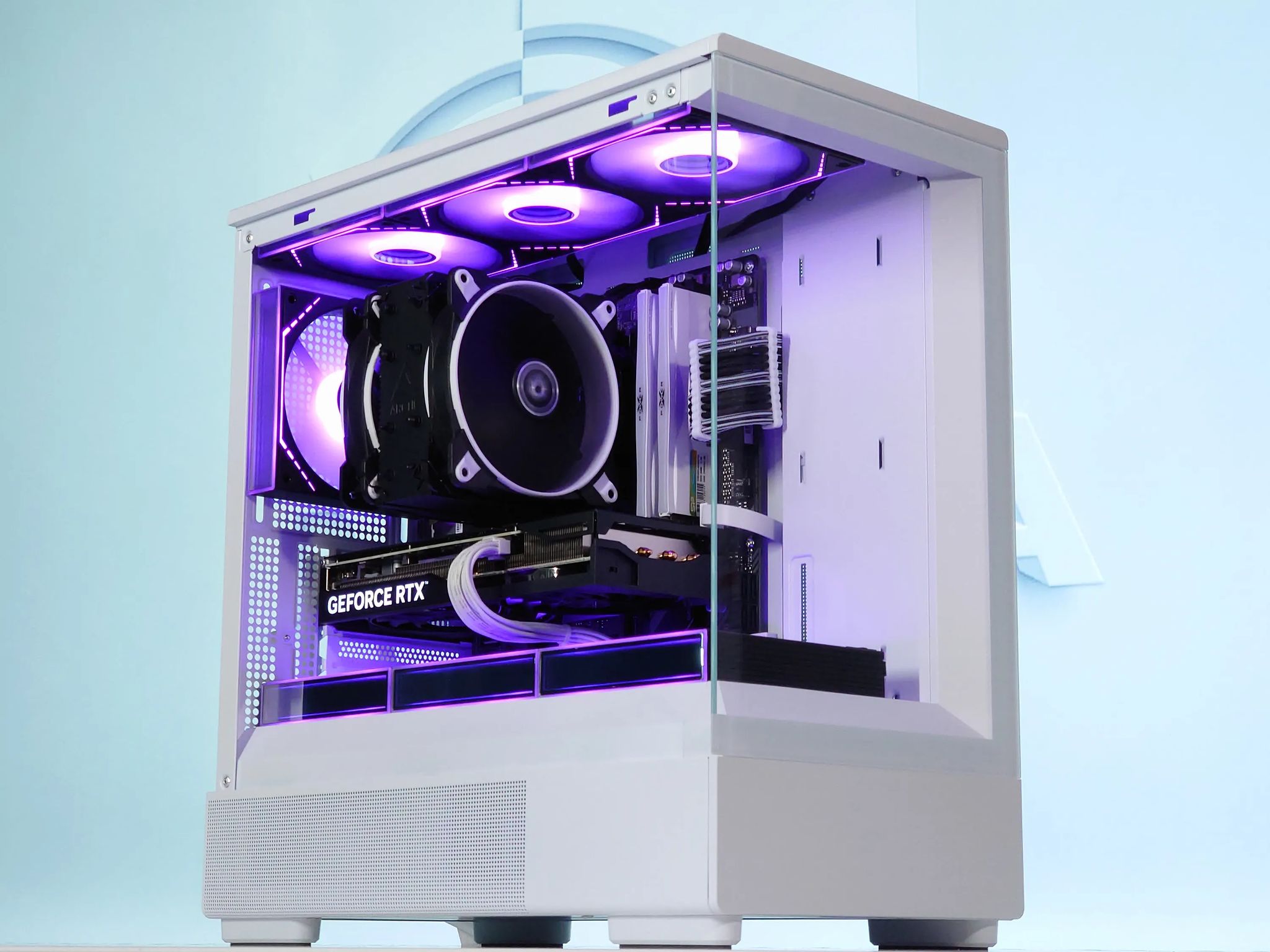 🤍🐼Gaming PC🐻‍❄️Nvidia RTX 4070 Super 12GB🐻‍❄️Intel i7 12700KF🐻‍❄️32GB DDR4🐻‍❄️1TB NVME Gen4