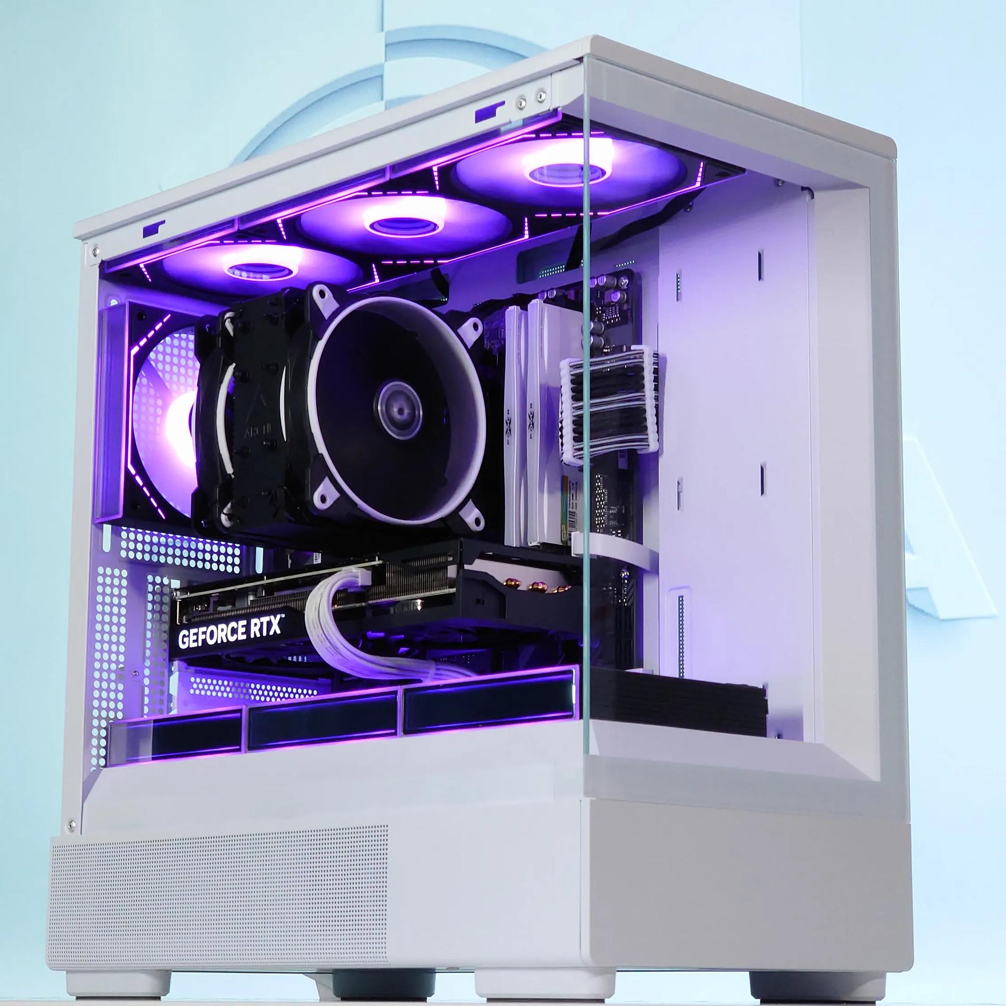 🤍🐼Gaming PC🐻‍❄️Nvidia RTX 4070 Super 12GB🐻‍❄️Intel i7 12700KF🐻‍❄️32GB DDR4🐻‍❄️1TB NVME Gen4