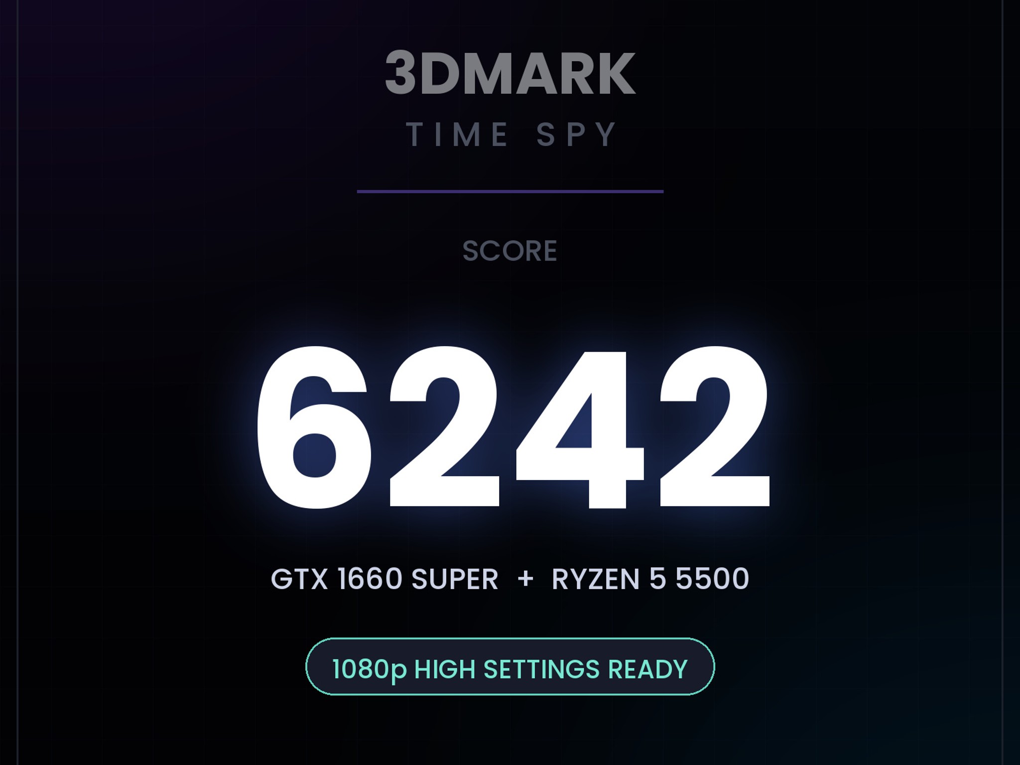 GeForce GTX 1660 Super Custom Gaming PC - Ryzen 5 5500, 16GB RAM