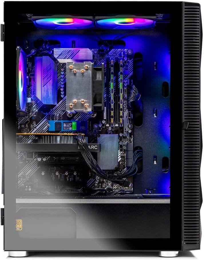 CLEARANCE SALE! SKYTECH NEBULA Gaming PC | RX 9060 8GB| 32GB RGB RAM | 1TB SSD | 8400F | Win 11 HOME