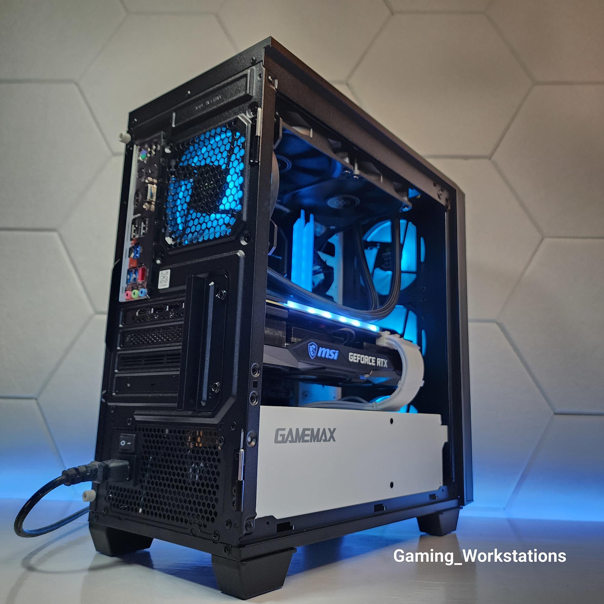 💙🤍 RTX 3070 // Core i5 12400 // 16GB 3600MHz // 1TB NVMe Gen 3