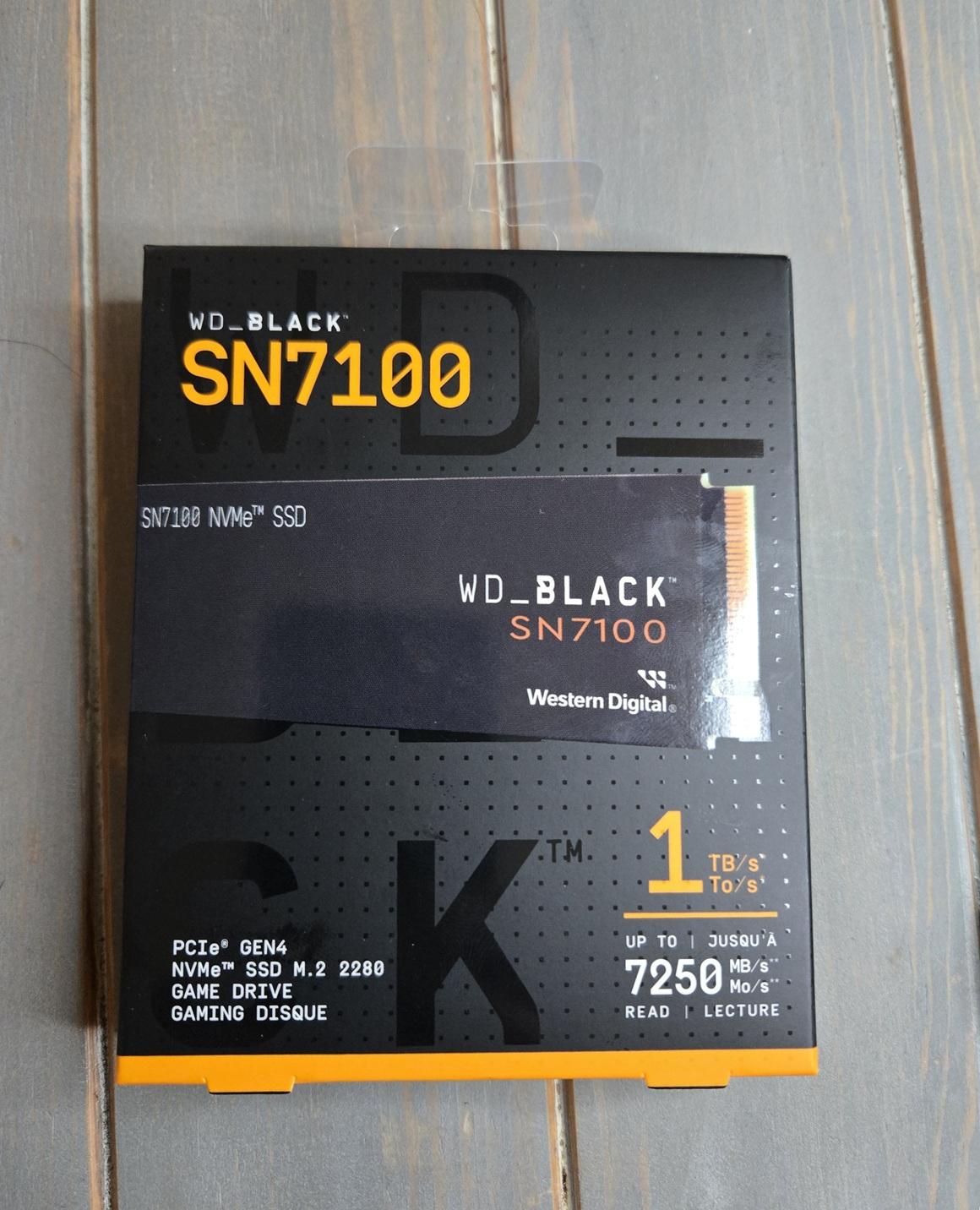 1Tb WD SN7100 New In Box