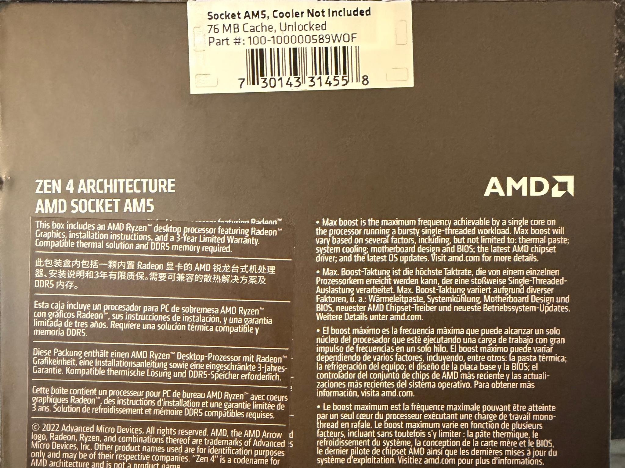 AMD Ryzen 9 7900X - Image 4