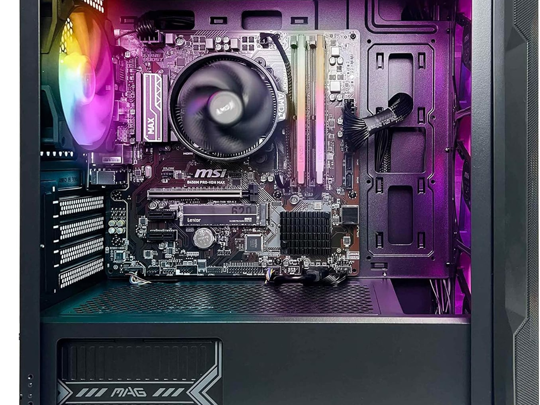 NSX Desktop Gaming | AMD Ryzen 7 5700G 4.6GHz | NVIDIA 16GB 2*8 GB DDR4 3600 | Windows 11 Home