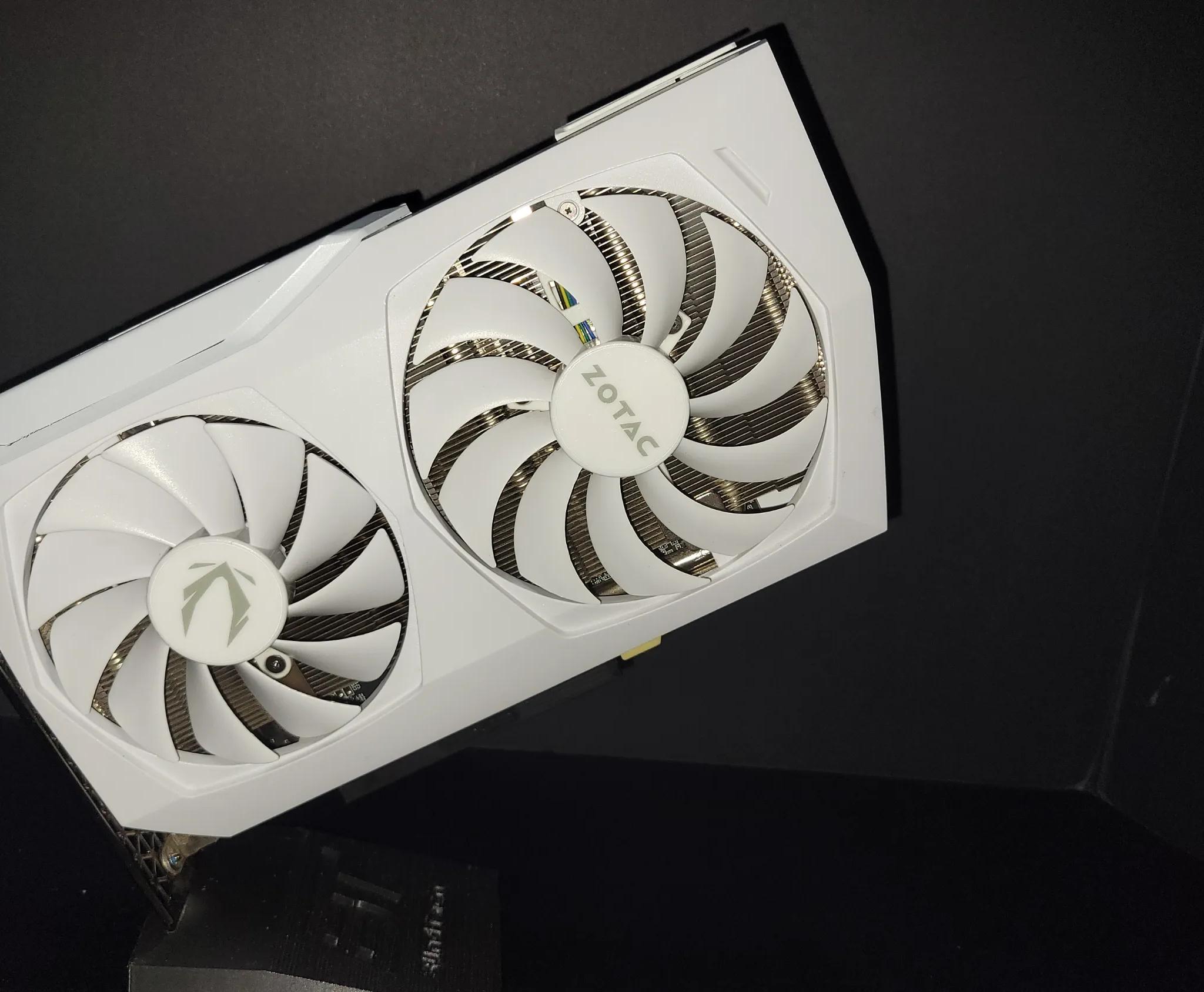 🖥️ Lightly Used | Cleaned & Repasted | Zotac Amp White Edition RTX 3060 12GB 🎮