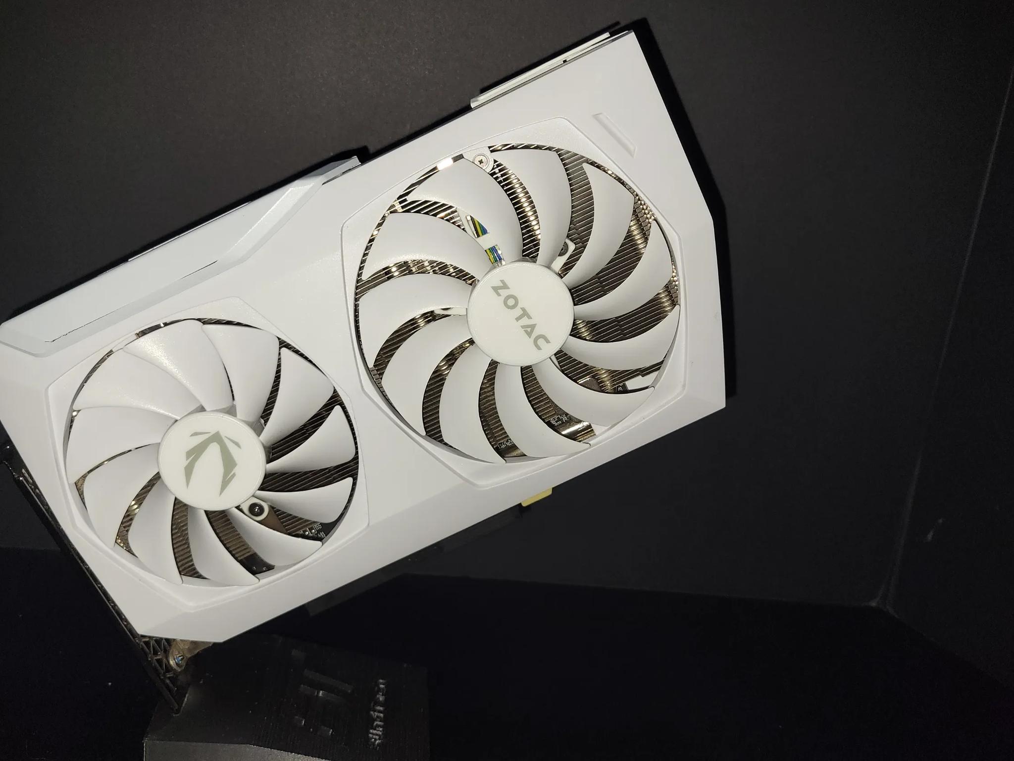 🖥️ Lightly Used | Cleaned & Repasted | Zotac Amp White Edition RTX 3060 12GB 🎮