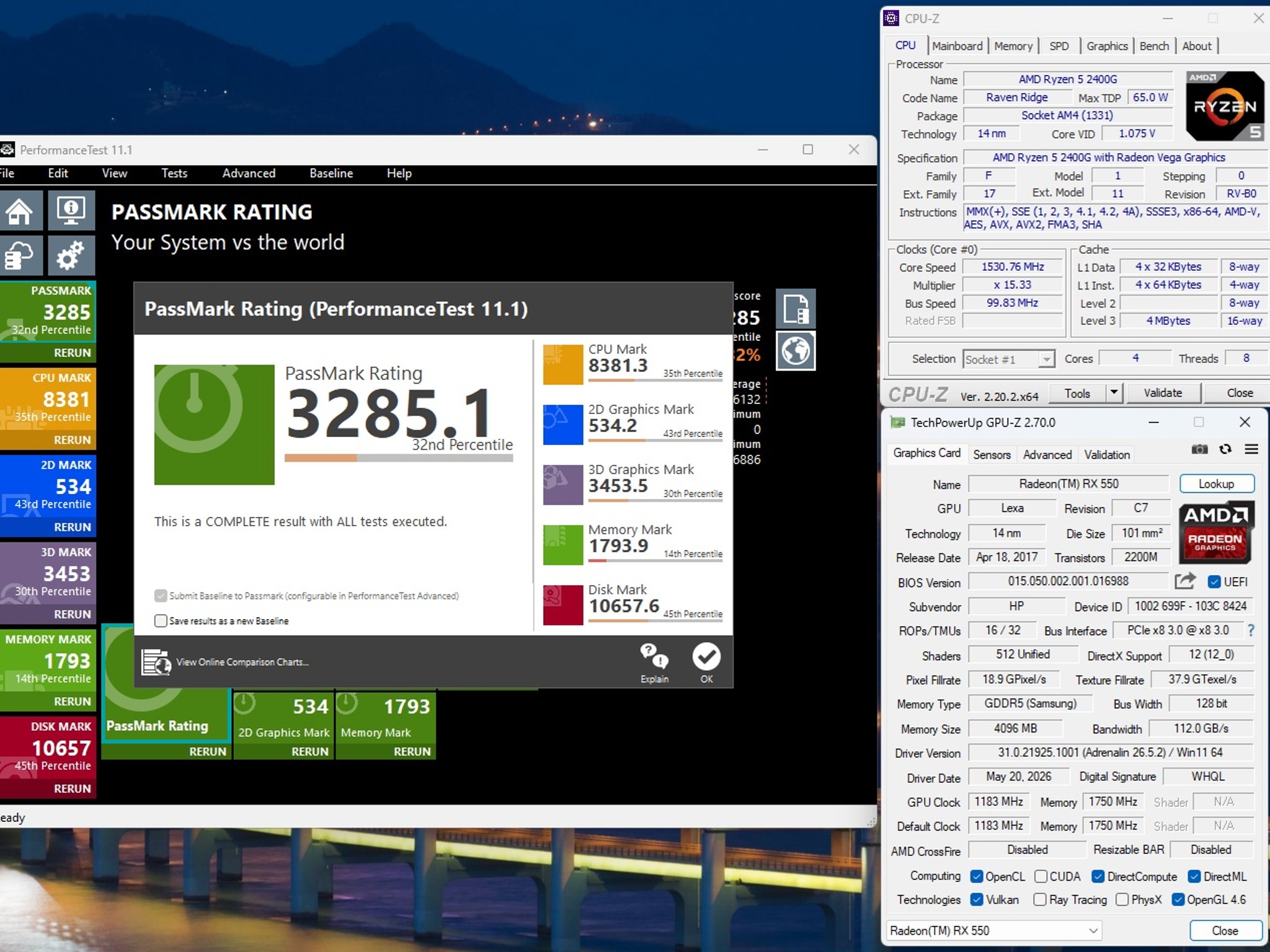 Entry Level Gaming Done Right! Ryzen 5, RX550 4GB, 8GB Ram, Windows 11