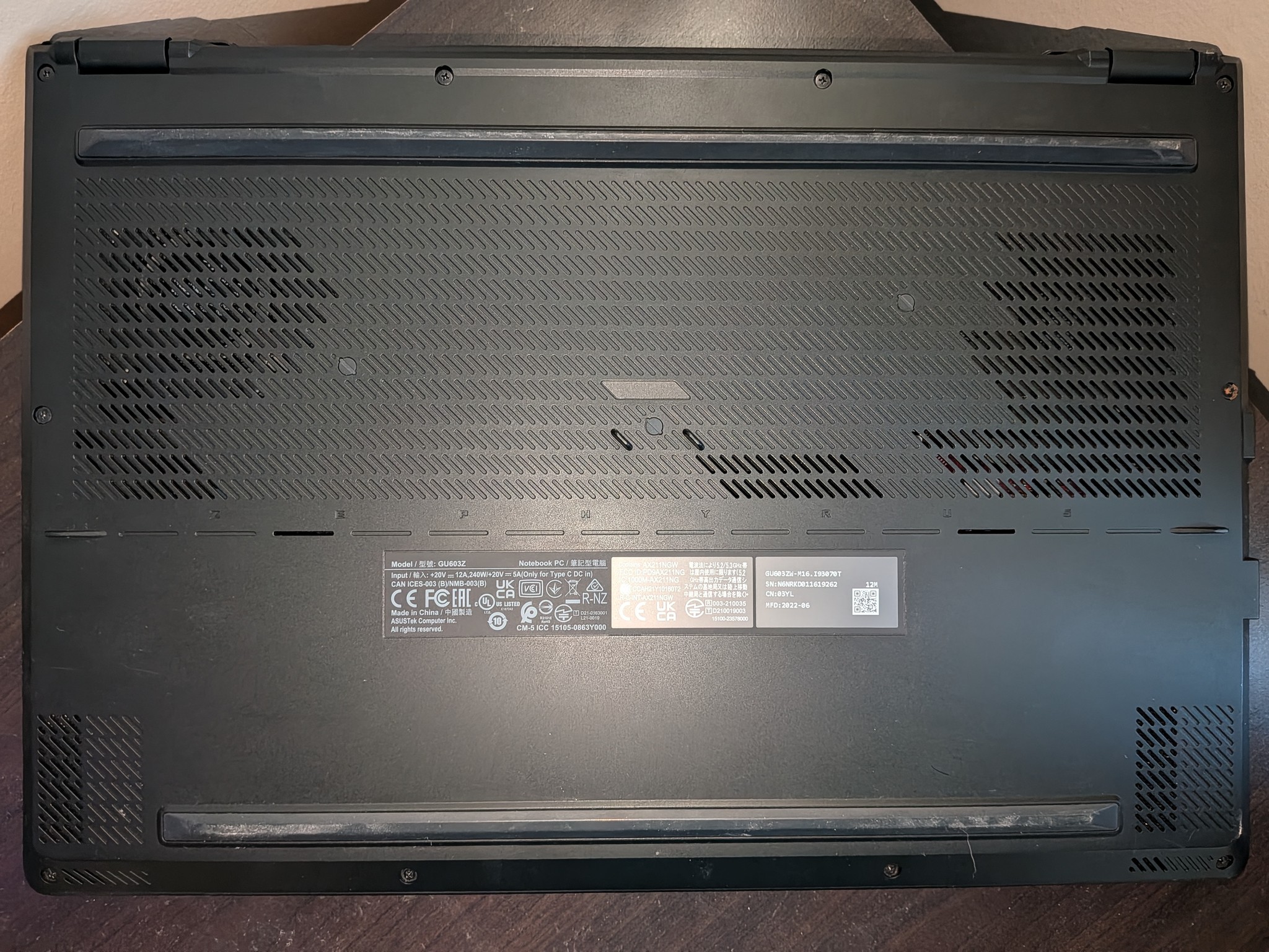 14 Core i9 | RTX 3070 Ti | 1 TB | 16GB DDR5 | Asus ROG Zephyrus M16