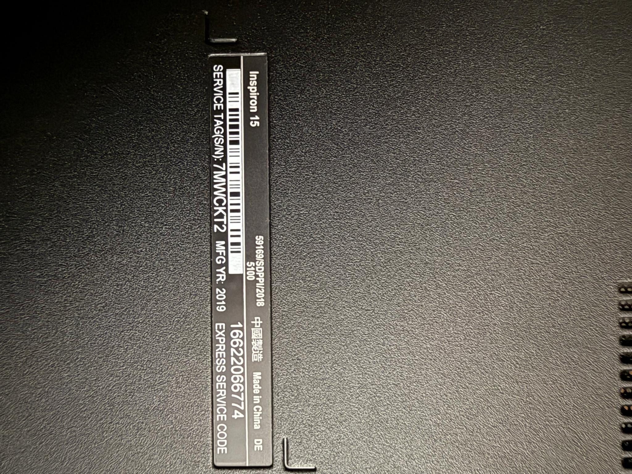 Dell Inspiron 15 3567 1TB HDD i3-Intel 8gb Ram