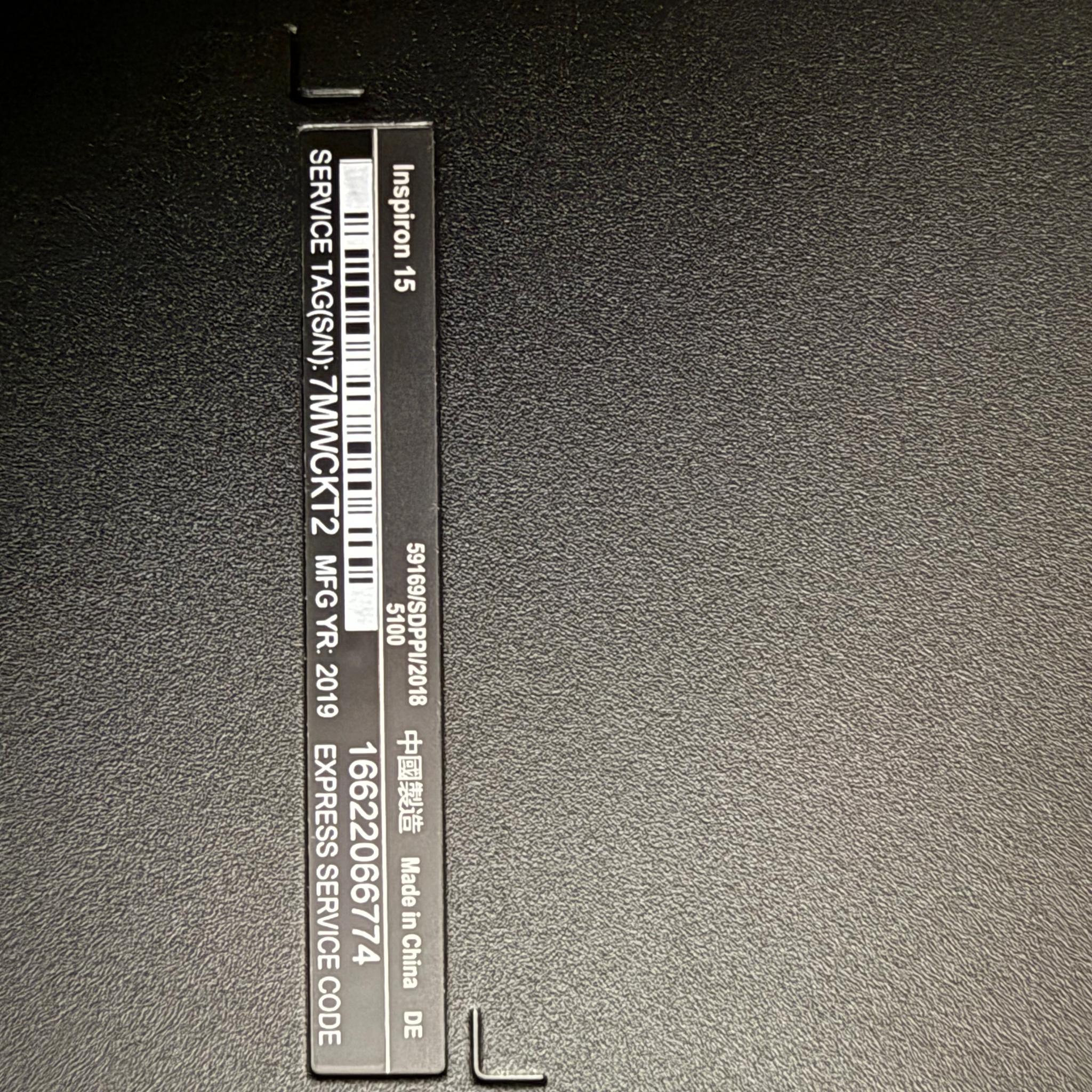 Dell Inspiron 15 3567 1TB HDD i3-Intel 8gb Ram