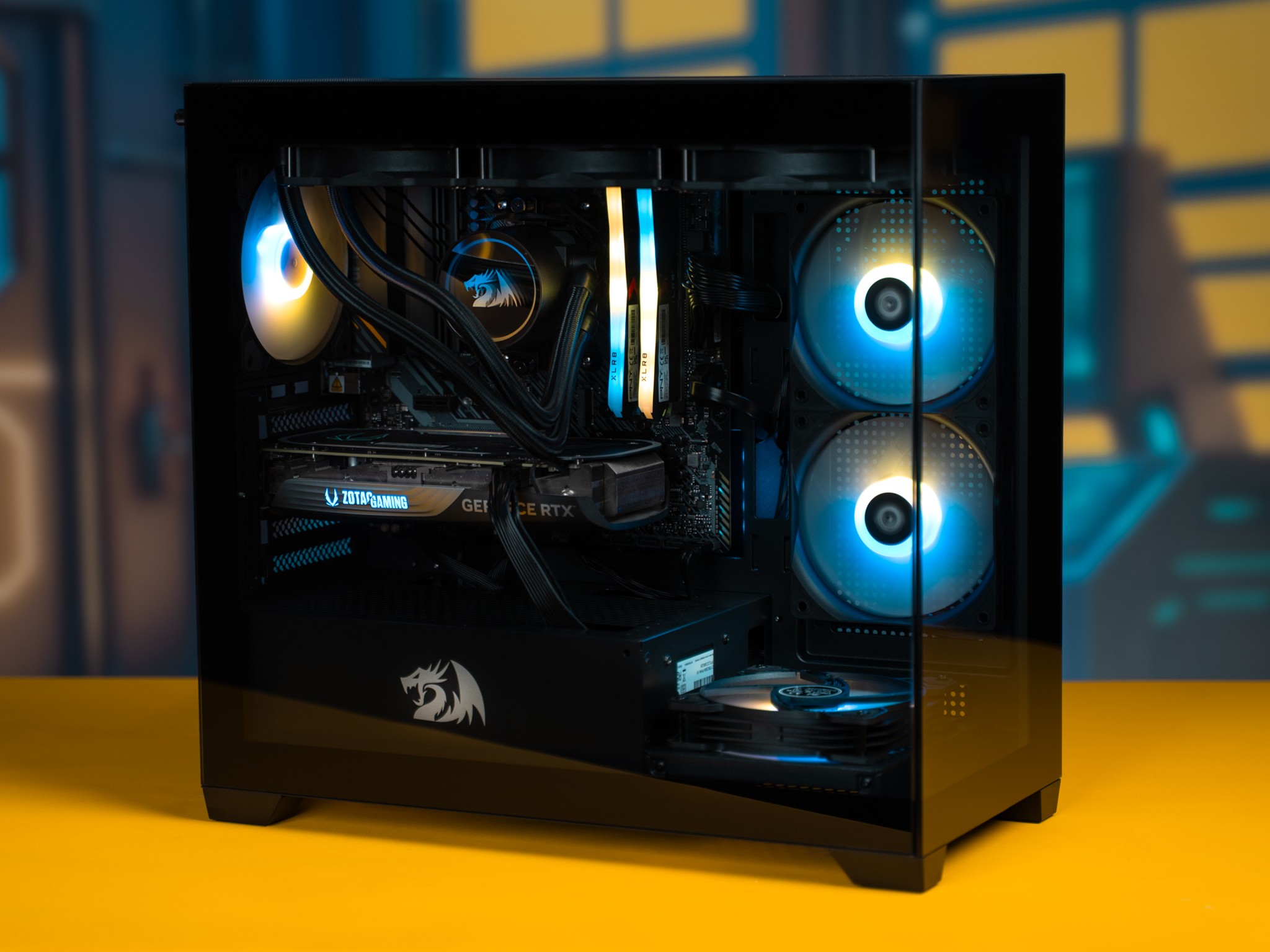 “DRG Cypheroso” RTX 4070 Ryzen 7 32GB Windows 11 1TB 4K Workstation Gaming PC