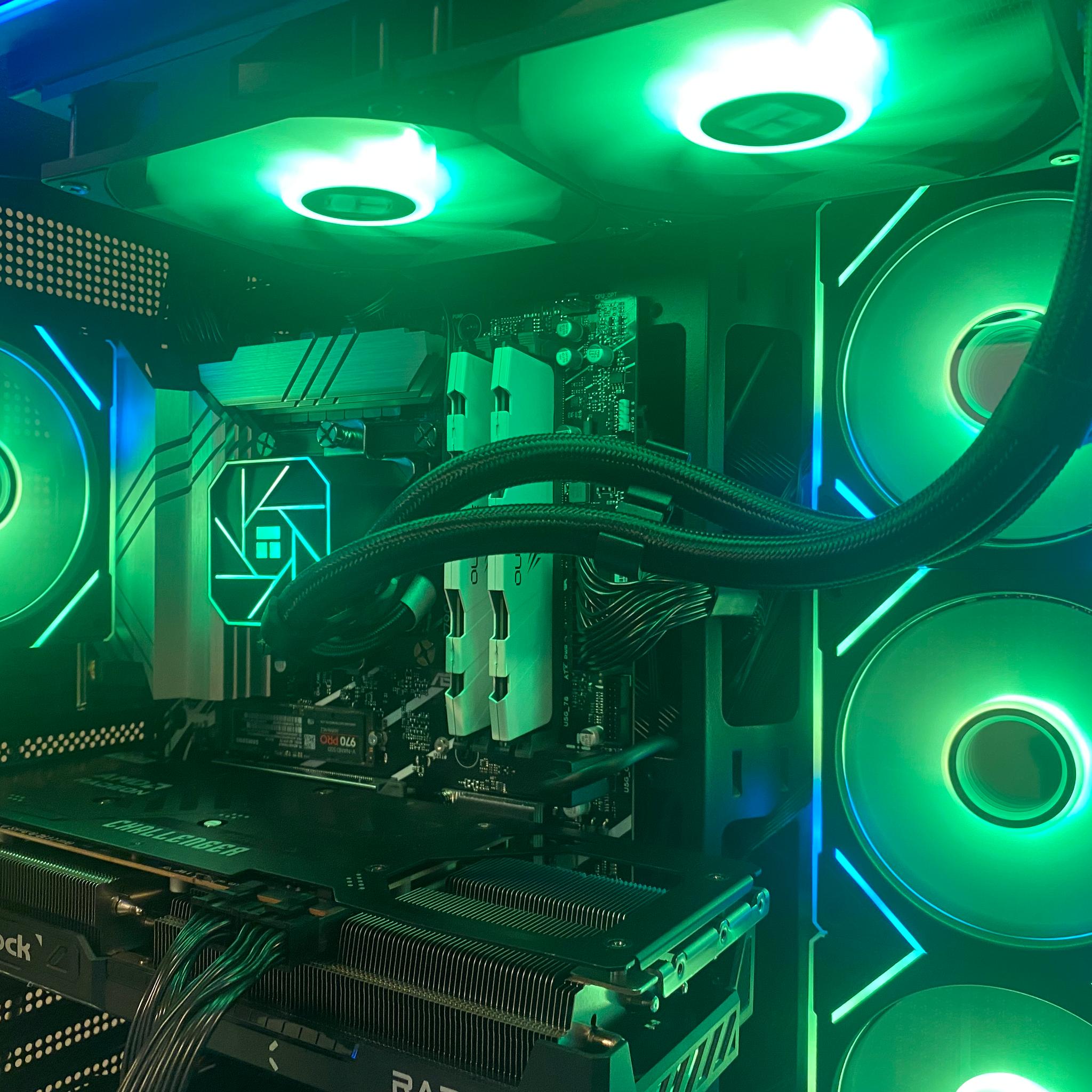 High-End Gaming PC | i9-14900K | RX 9070 16GB | 64GB DDR5 | 1TB NVMe + 1TB HDD | WiFi + Bluetooth