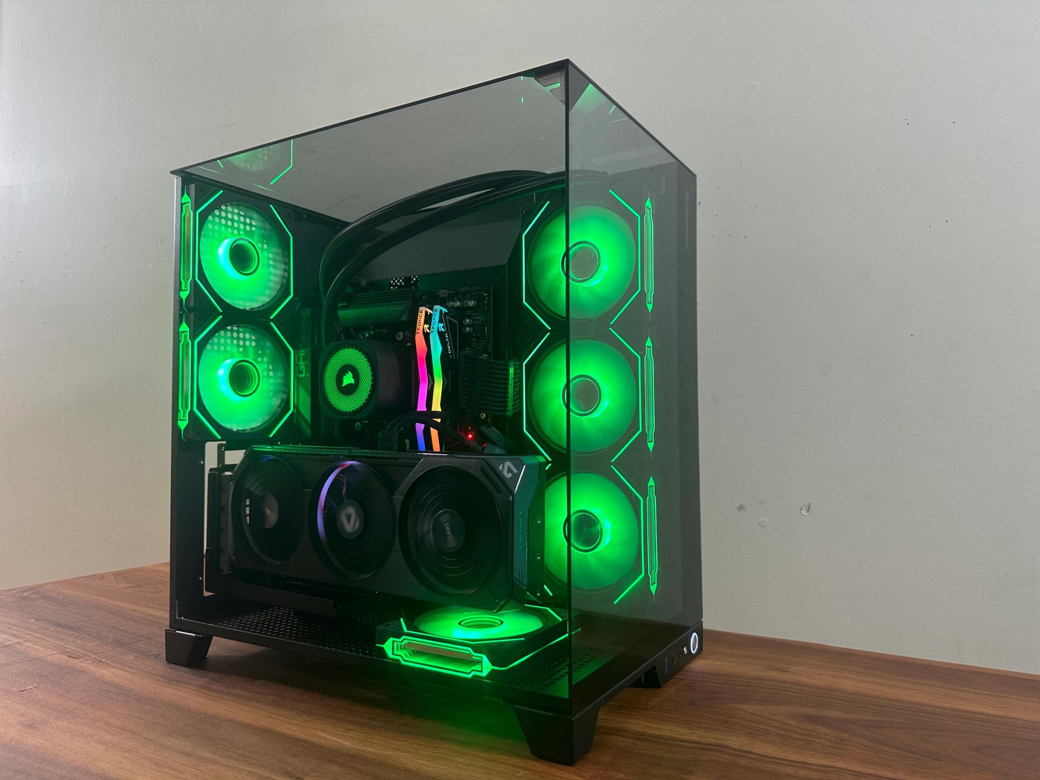 🔥"The Obsidian Core" RTX 5070 | Ryzen 7800X3D | 32GB DDR5 | 2TB | Showcase RGB Build