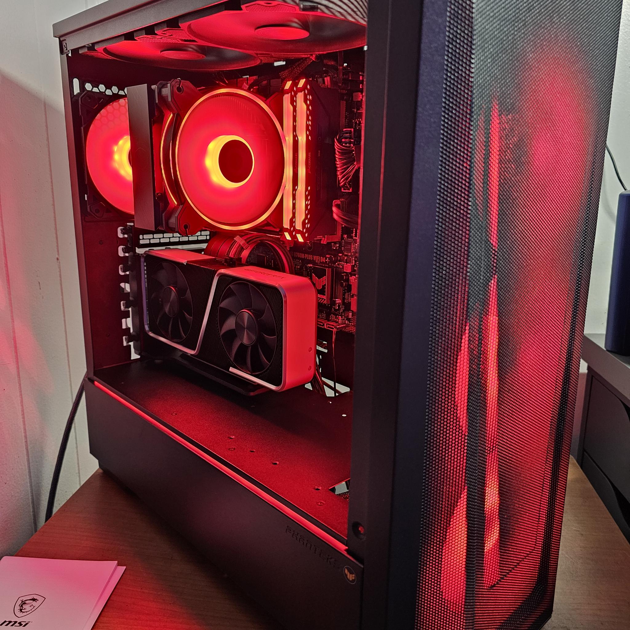 Custom Mid Tier Gaming PC- i5 12400F - 3060 Ti - 32GB RAM