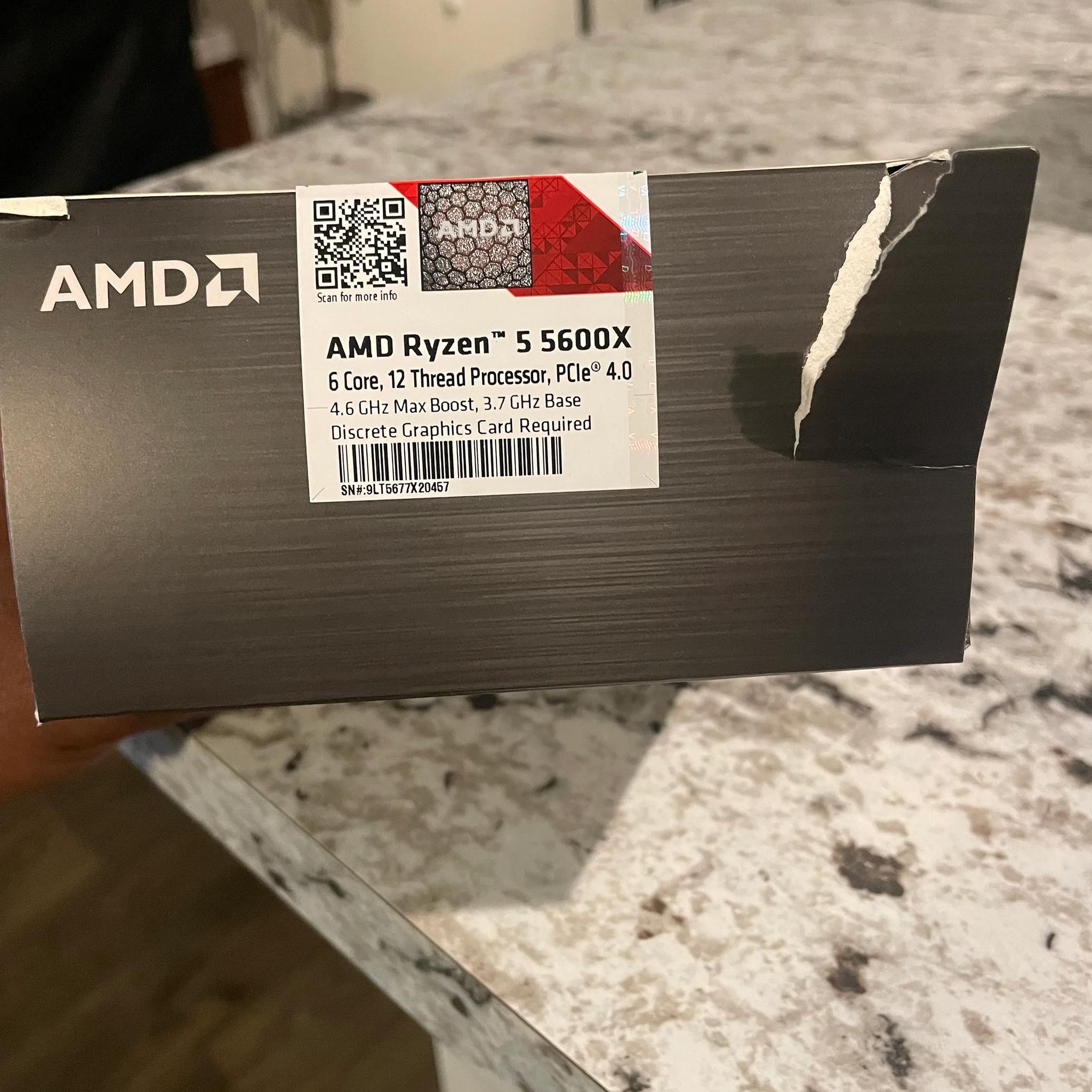 AMD Ryzen 5600x  with MOBO