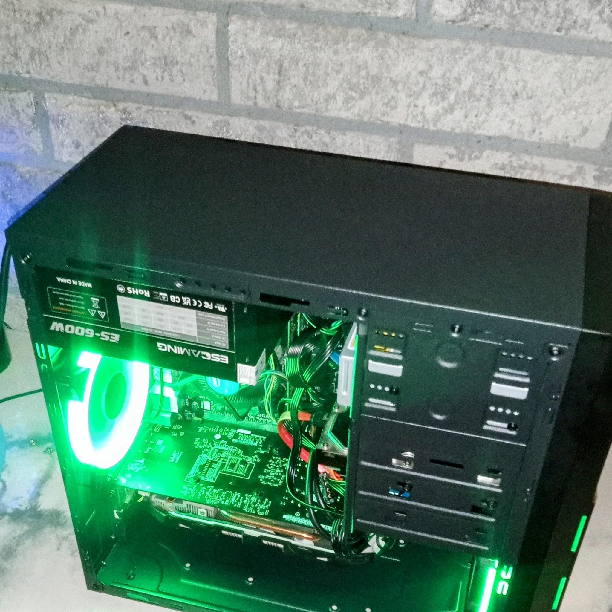 Desktop Pc-i5 4430-GTX 1060-16GB RAM-256GB SSD-300GB HD-WIN11 PRO/WIFI
