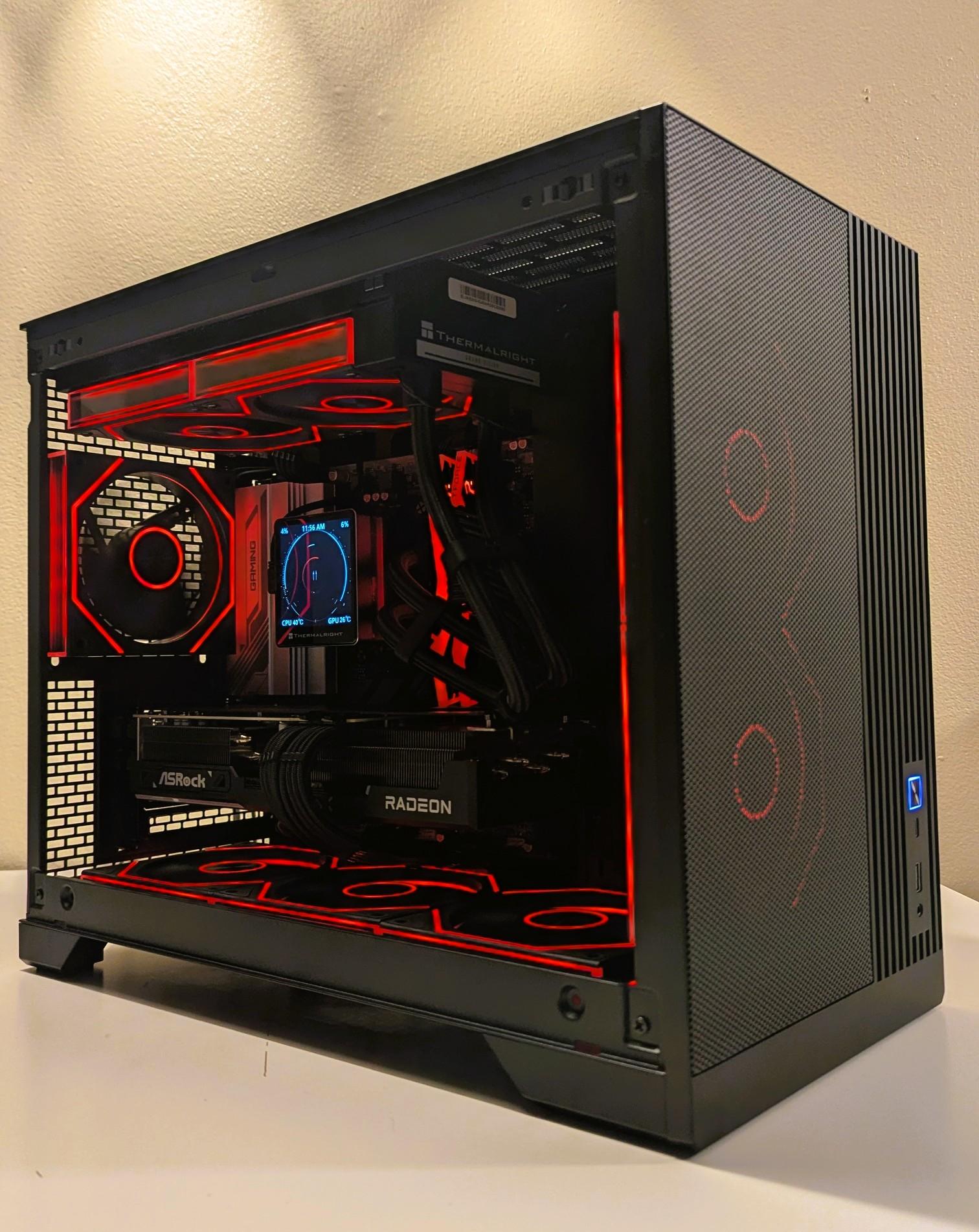 RX 9070 XT 16GB | RYZEN 9600X | 16GB DDR5 | 1TB SSD | 240MM LCD AIO | 850W GOLD| WIFI+BT