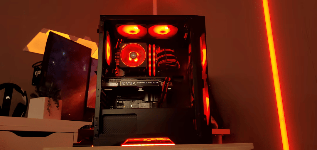 Crimson | GTX 1070 - Ryzen 5 3600XT Gaming PC