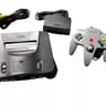 Nintendo 64 N64 Home Video Game Console System With OEM Cables and Controller