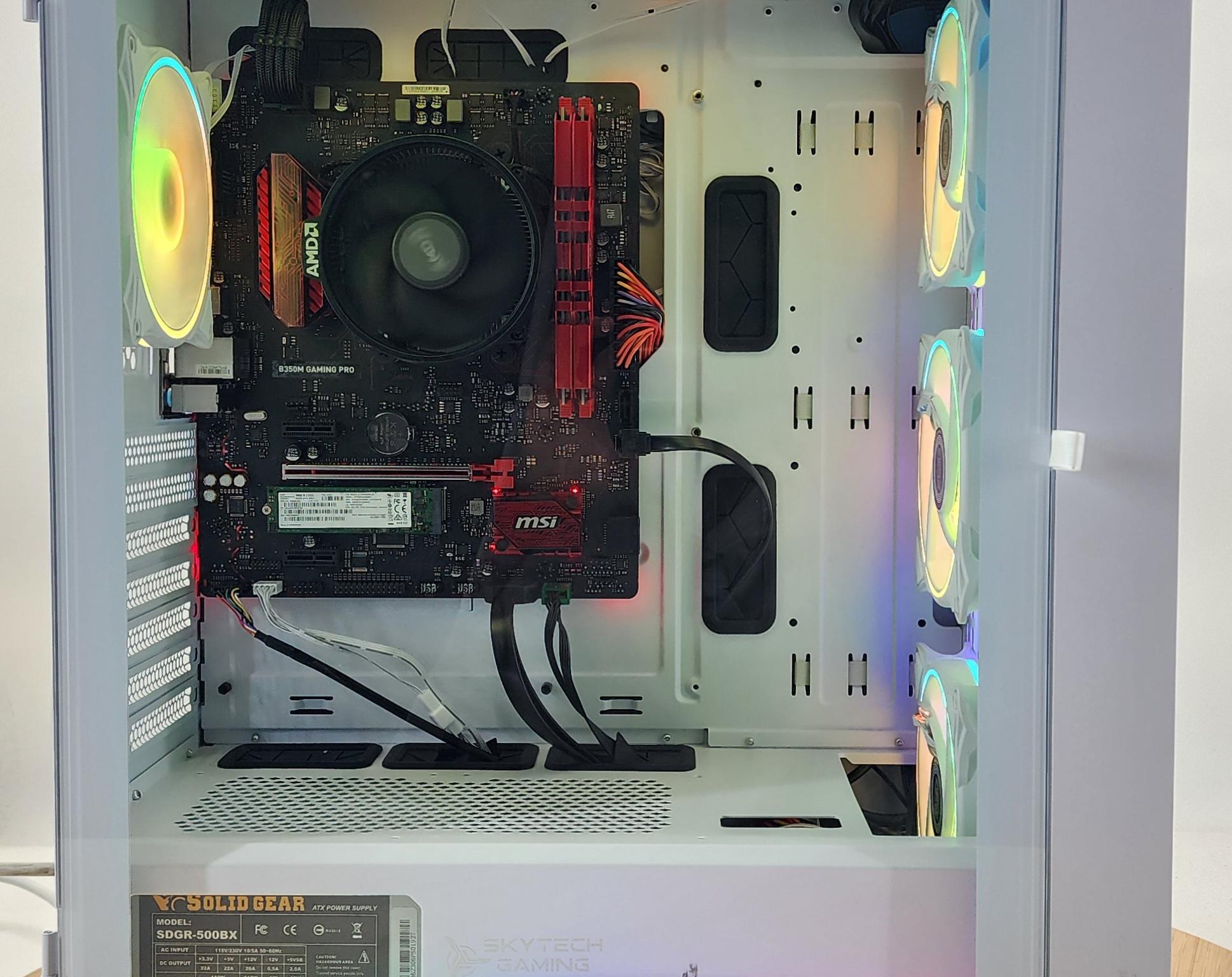 Gaming PC Ryzen 3 3200G 16GB RAM 256GB SSD + 1TB HDD   Windows 11 Computer